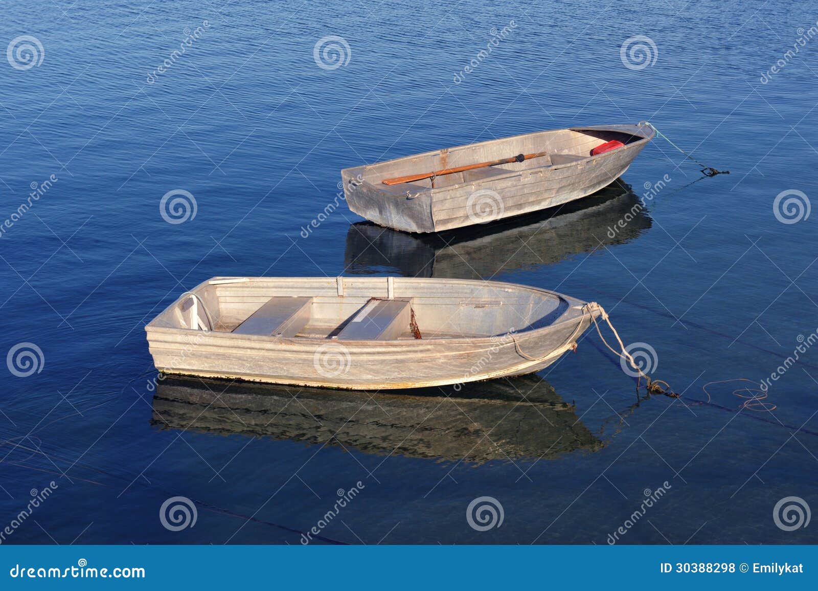 Two Small Boats Floating On River Stock Photo 1340221382, 60% OFF