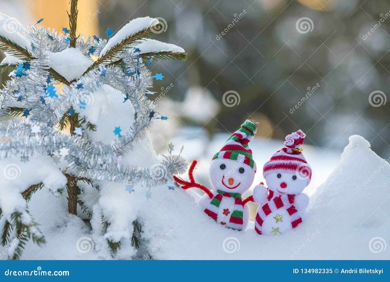 Two Small Funny Toys Baby Snowman in Deep Snow at Decorated Spruce Tree Outdoors on Blurred Background. Happy New Year and Merry Stock Image - Image of doll, funny: 134982335 Two Small Funny Toys Baby Snowman in Deep Snow at Decorated Spruce Tree Outdoors on Blurred Background. Happy New Year and Merry Stock Image - Image of doll, funny: 134982335