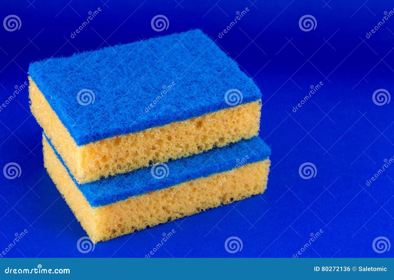Two Sponges for Washing Dishes Stock Photo Image of equipment