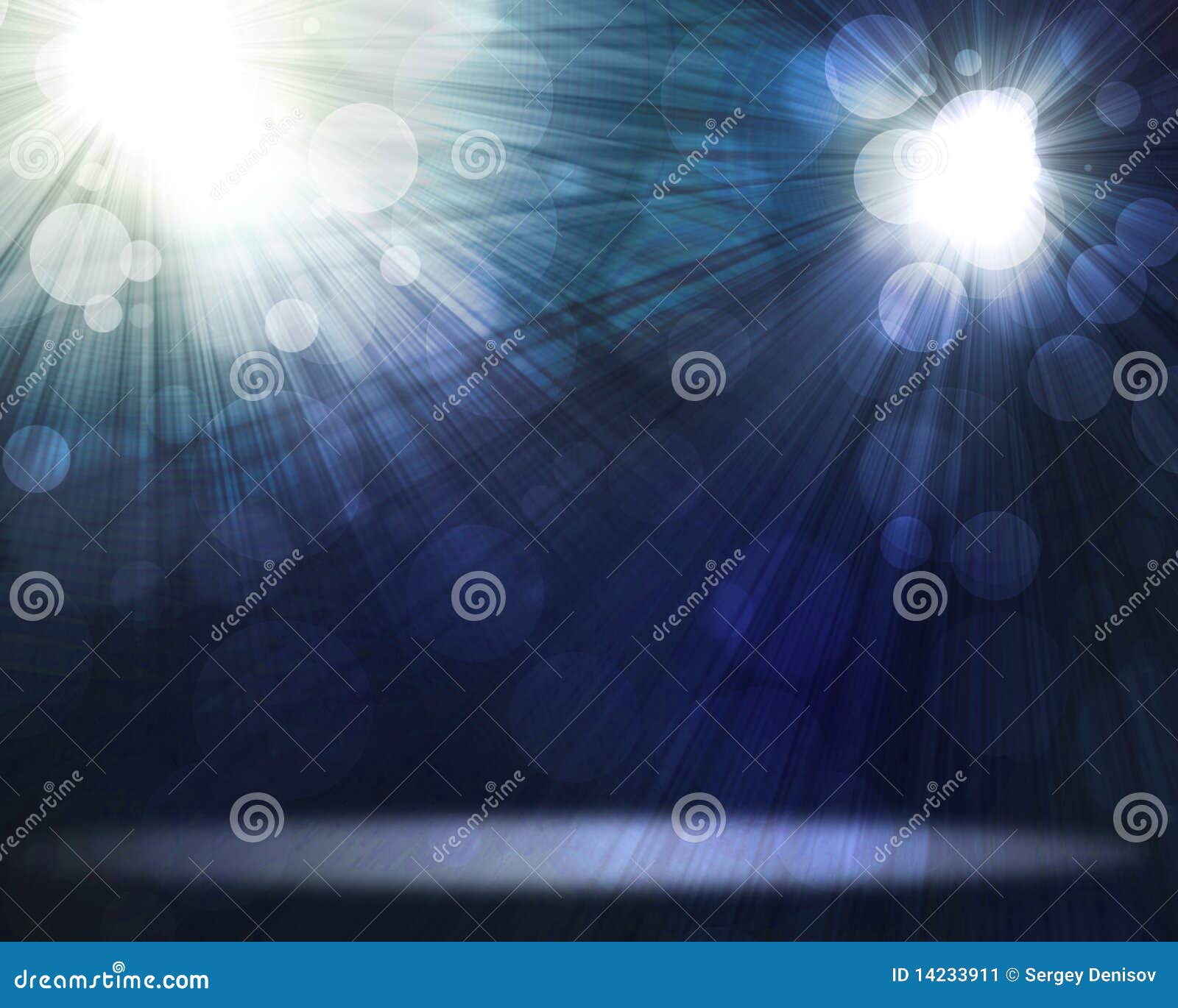 Two spotlights stock illustration. Illustration of monotone 14233911