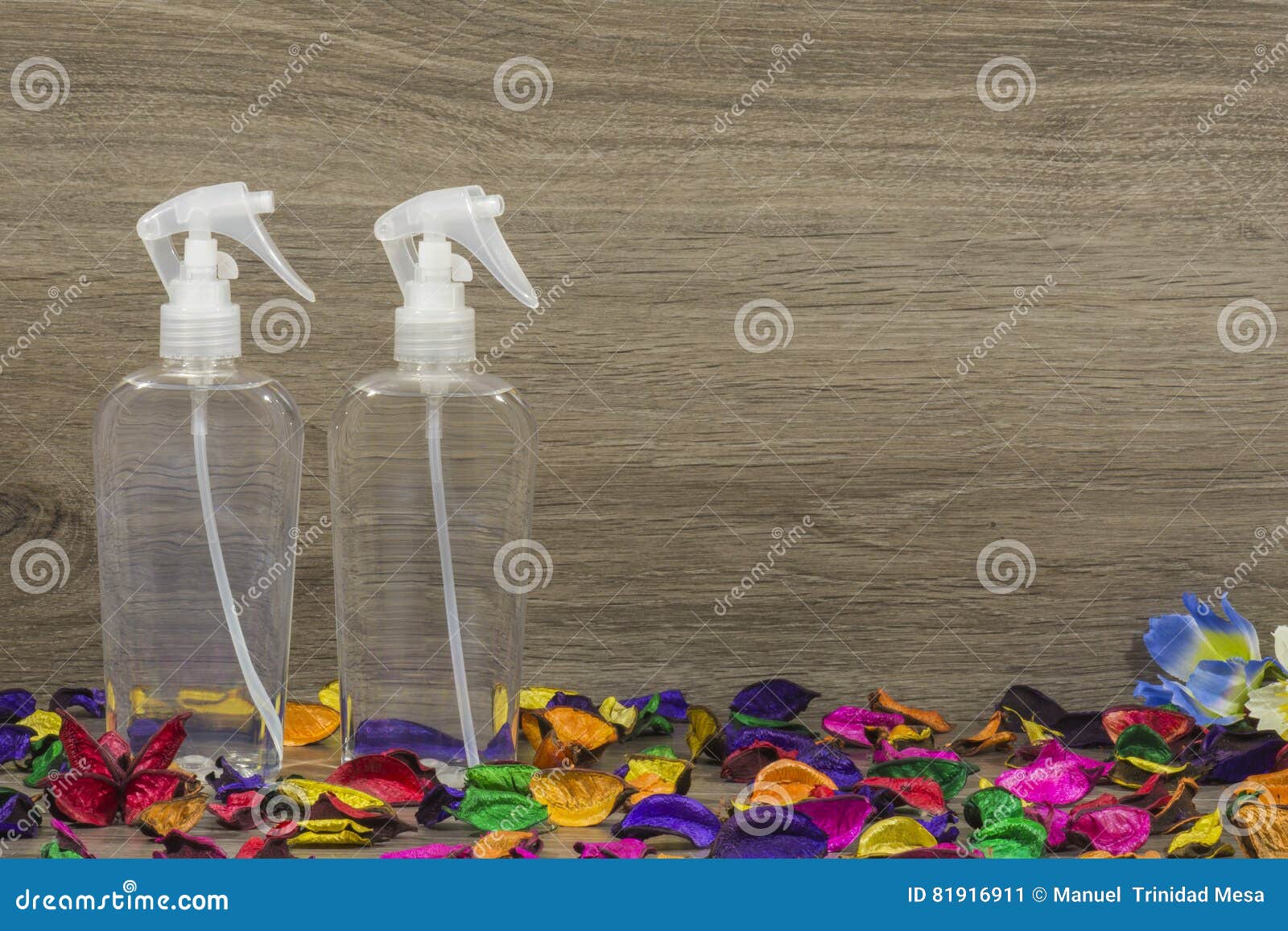Two spray bottles stock image. Image of home, object 81916911