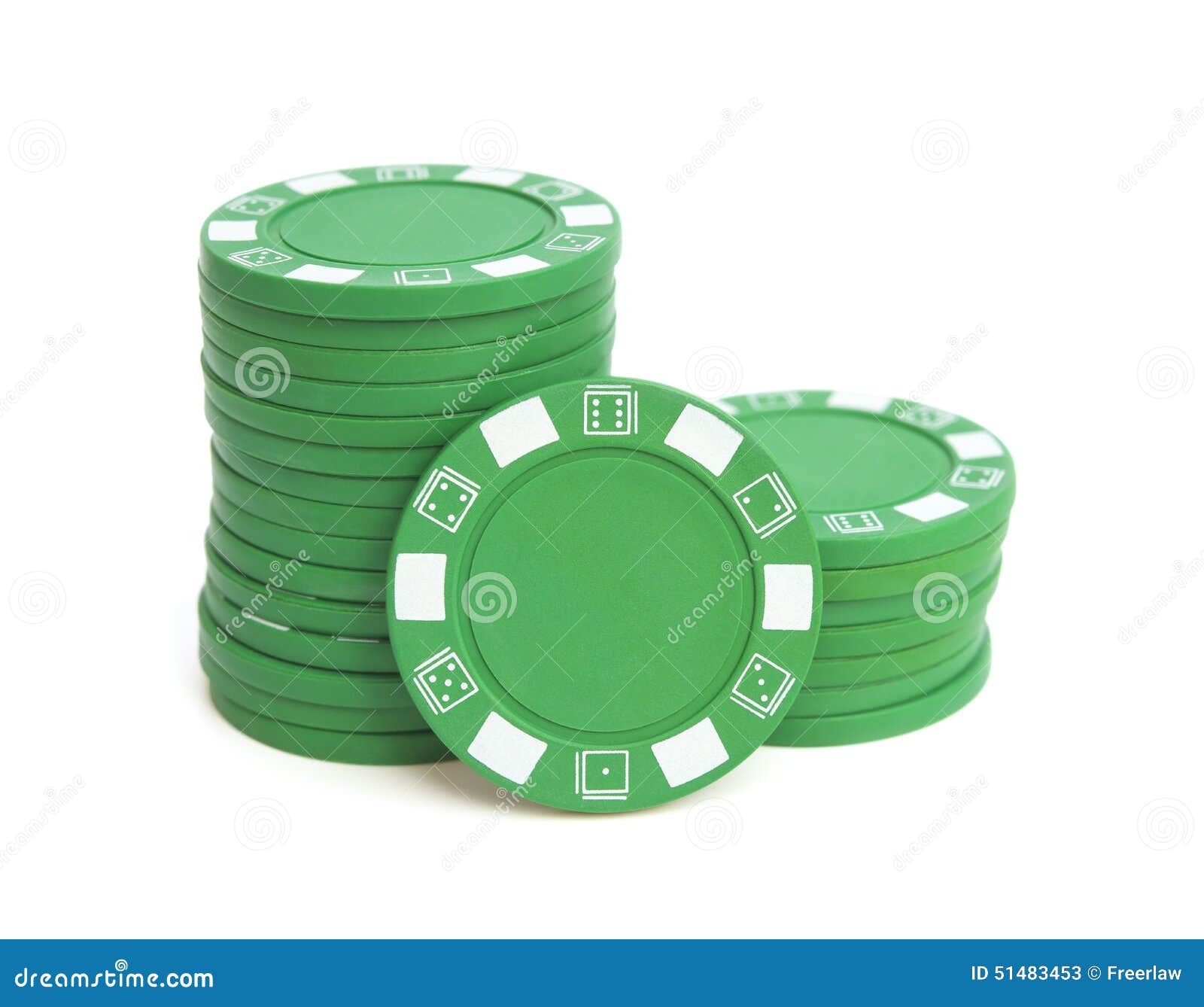 Two Stacks of Green Poker Chips Stock Image Image of path, chip 51483453