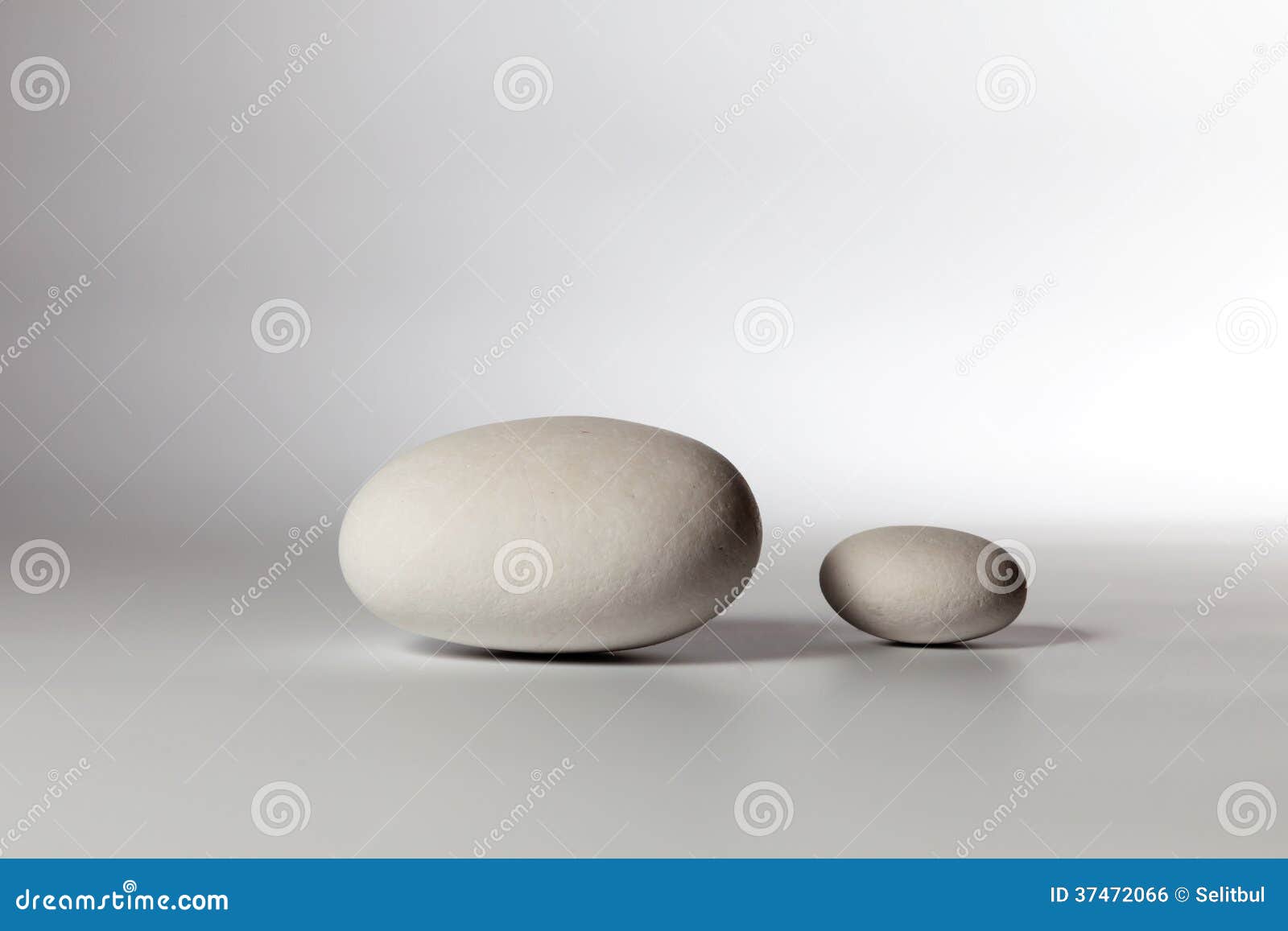 Two Stones on White Background Stock Photo Image of meditating