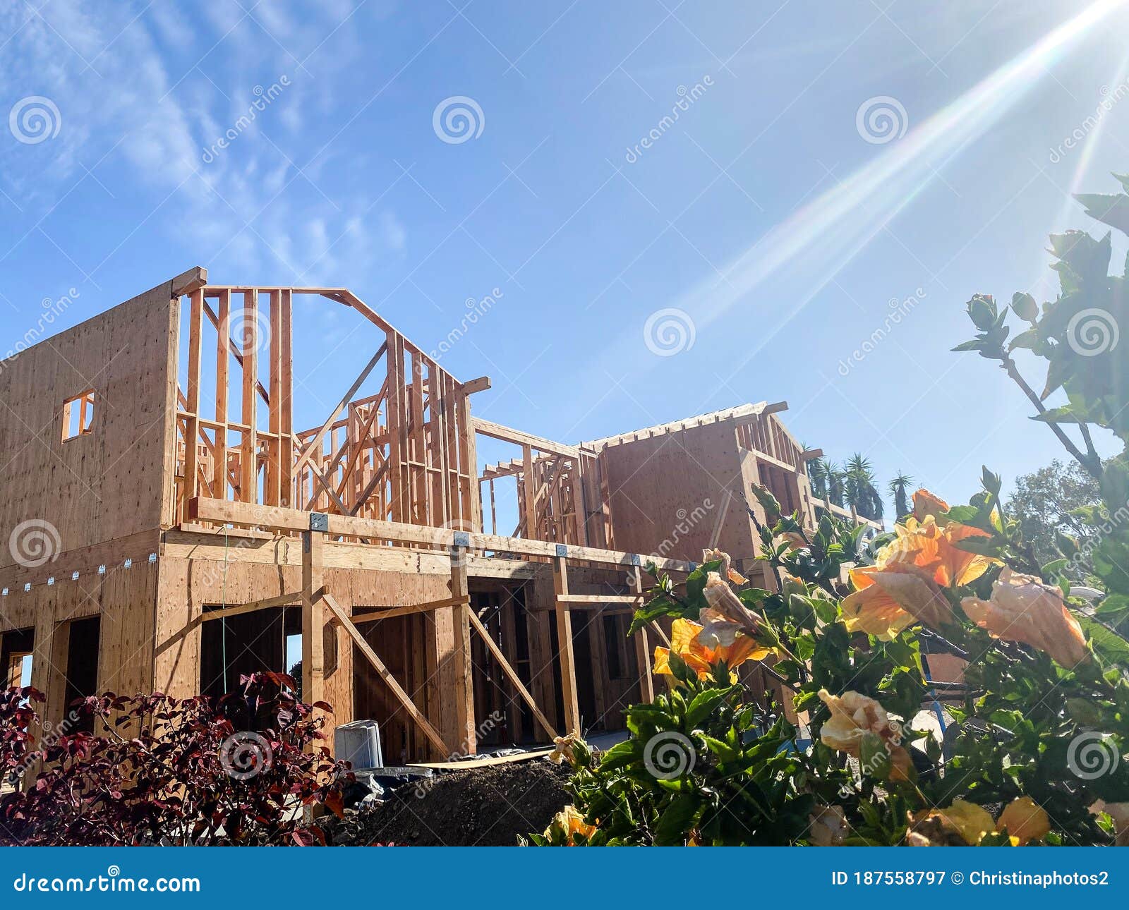 two story home new construction