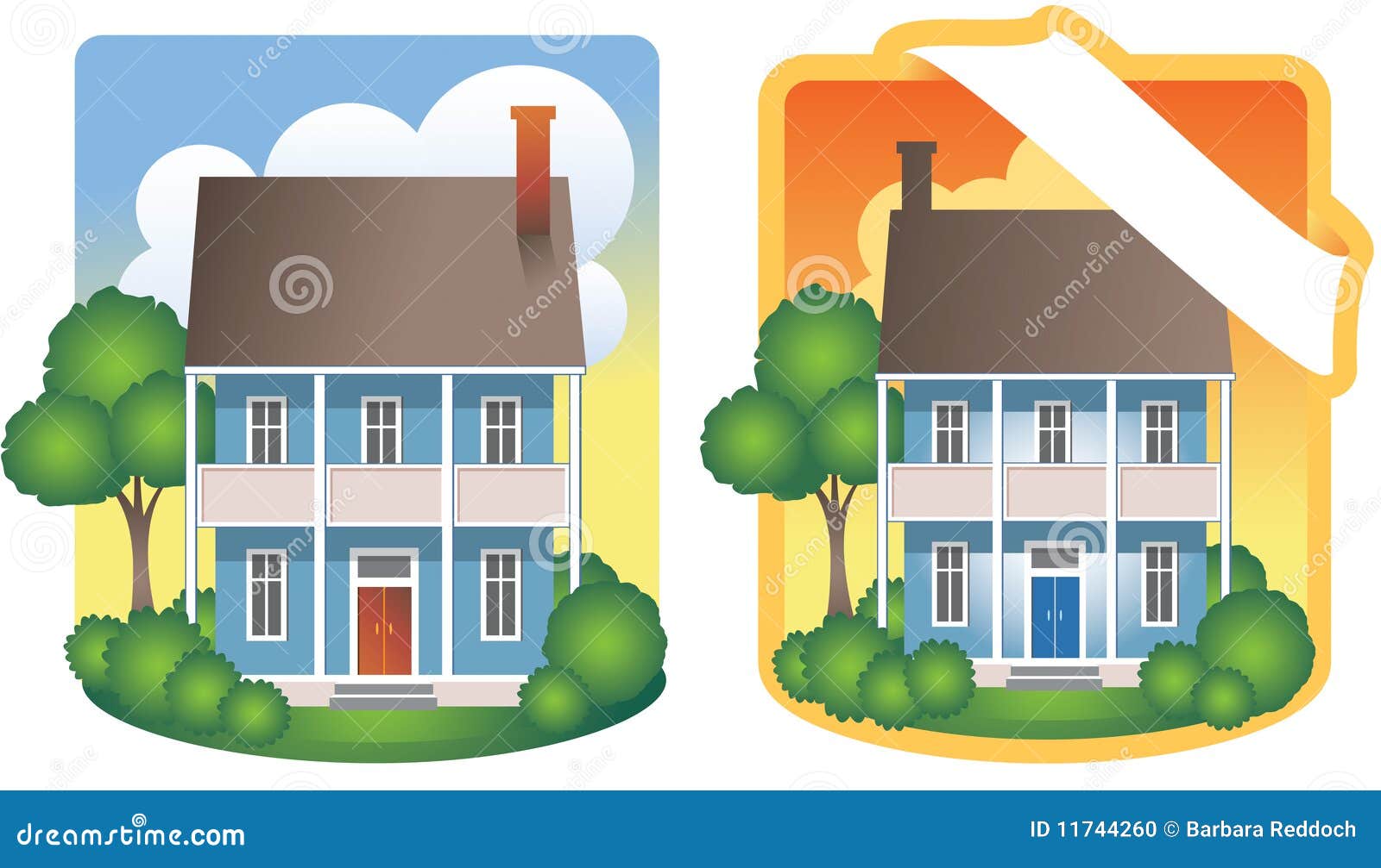 two story house clipart - photo #36