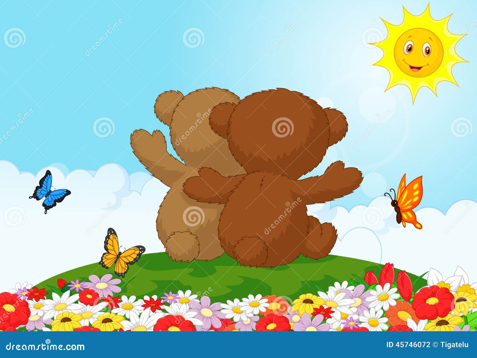Two Bears Cartoon Stock Illustrations – 796 Two Bears Cartoon Stock  Illustrations, Vectors & Clipart - Dreamstime