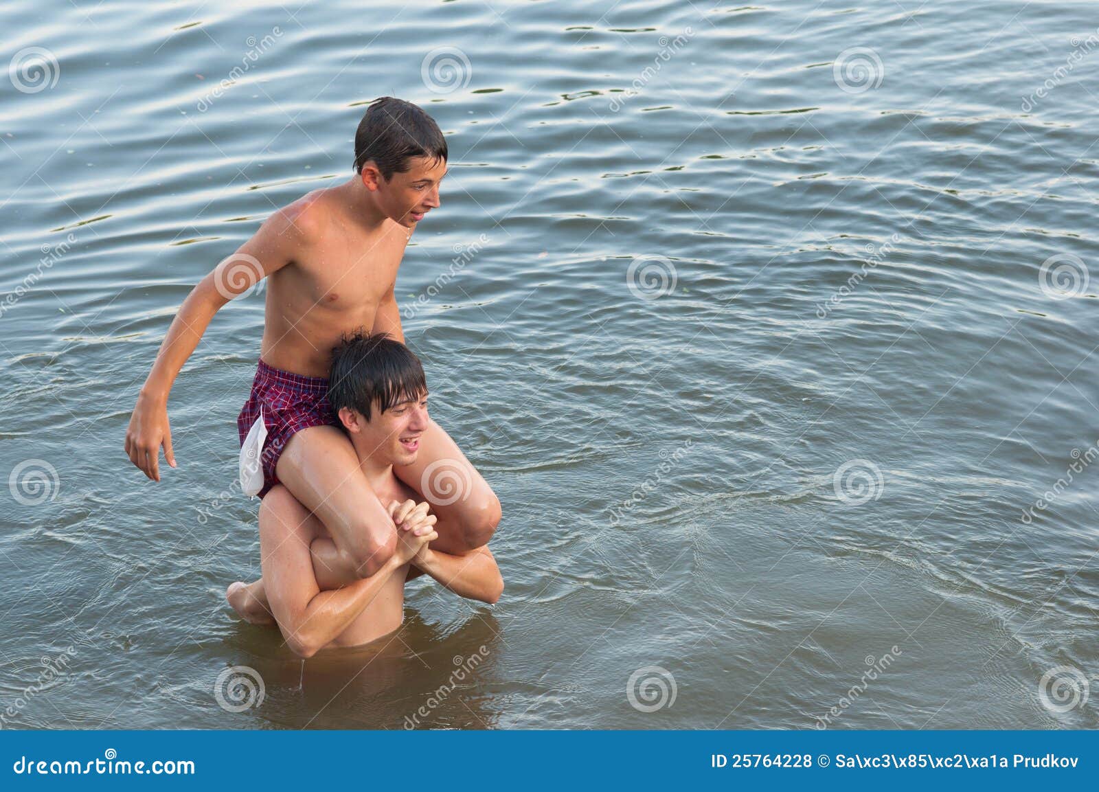 Teen Boys Exploring Each Other