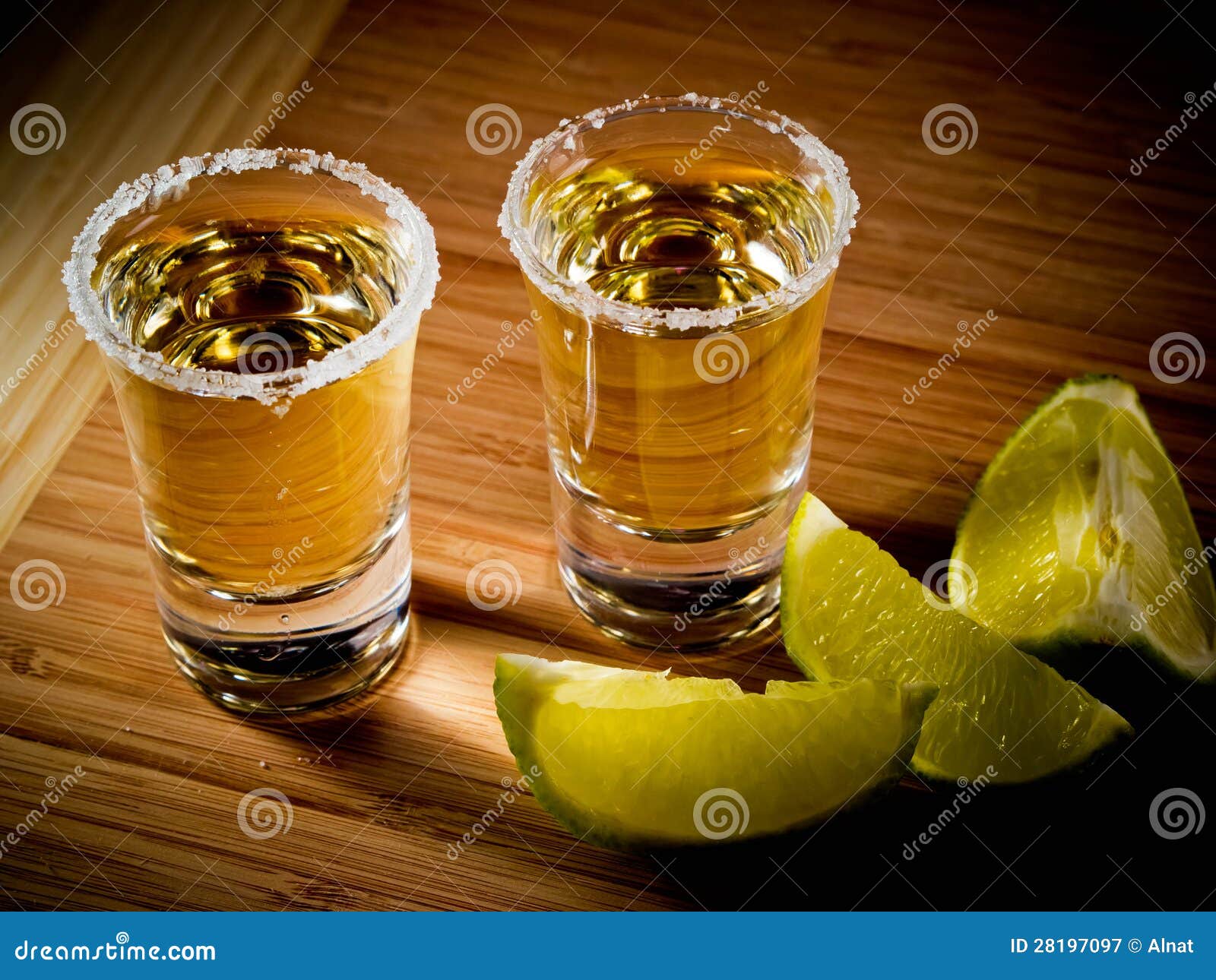 Two tequilas stock image. Image of salt, alcohol, shot - 28197097