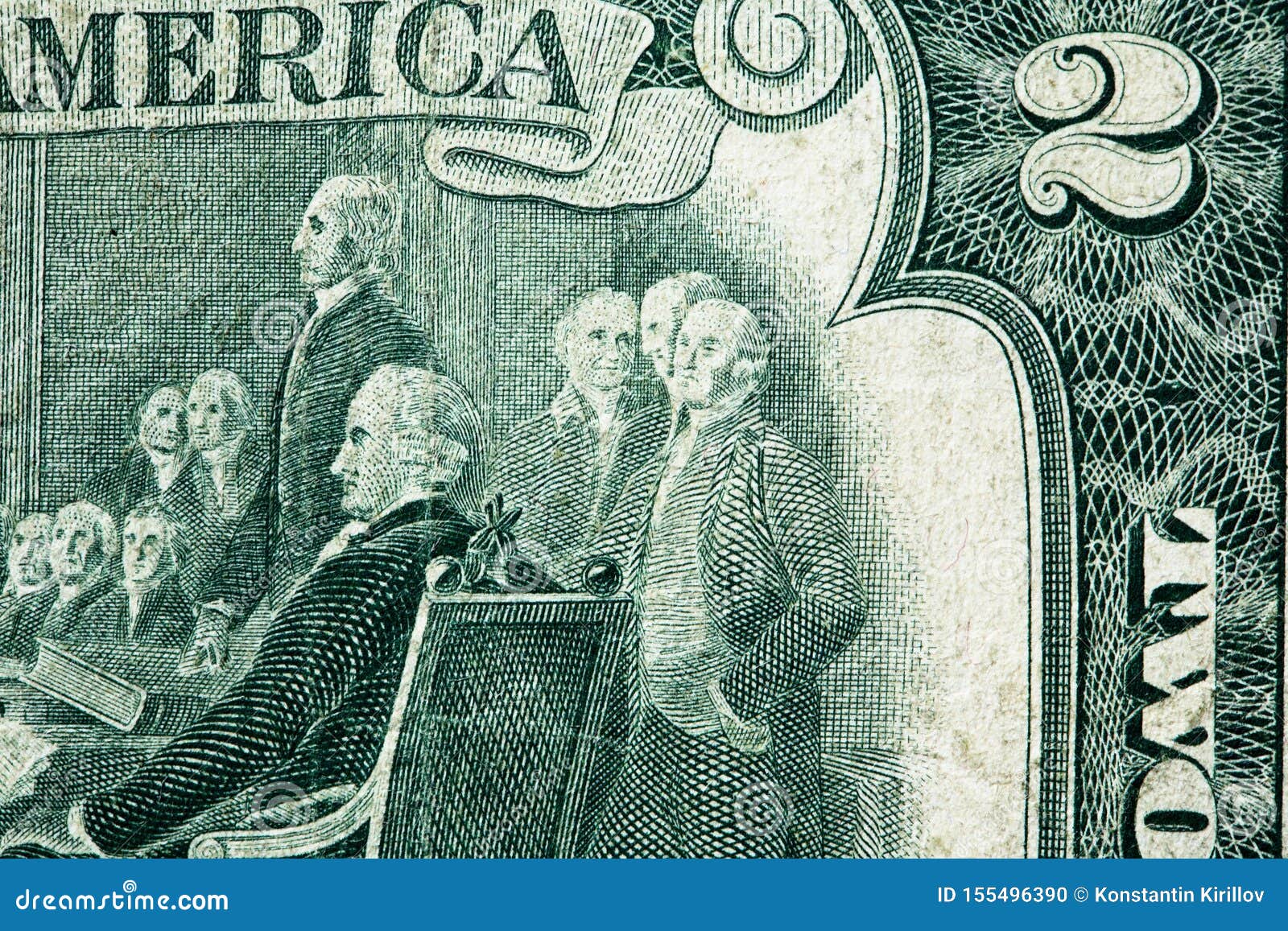 Two USA Dollar Banknote stock photo. Image of business - 155496390