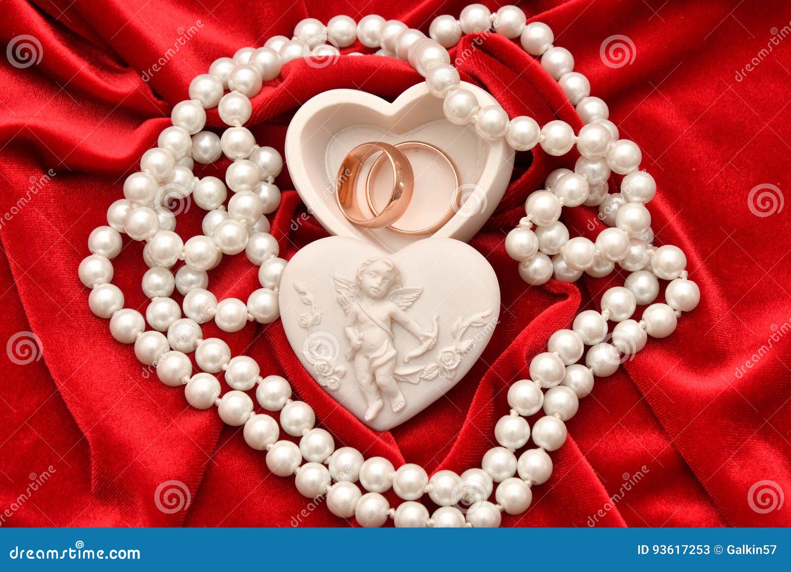 Two wedding rings stock image. Image of romantic, beautiful 93617253