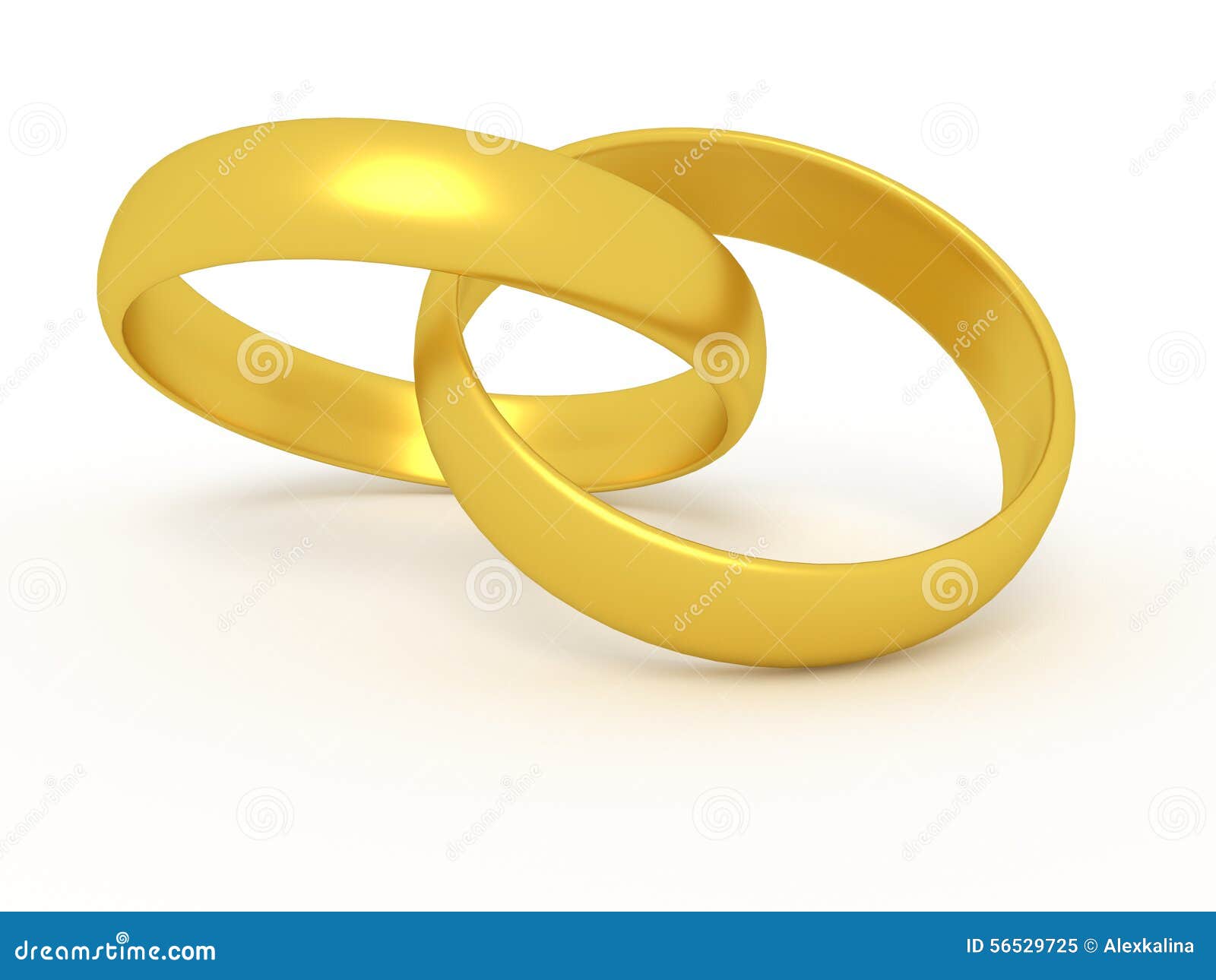 Two wedding  rings  stock illustration Image of design 