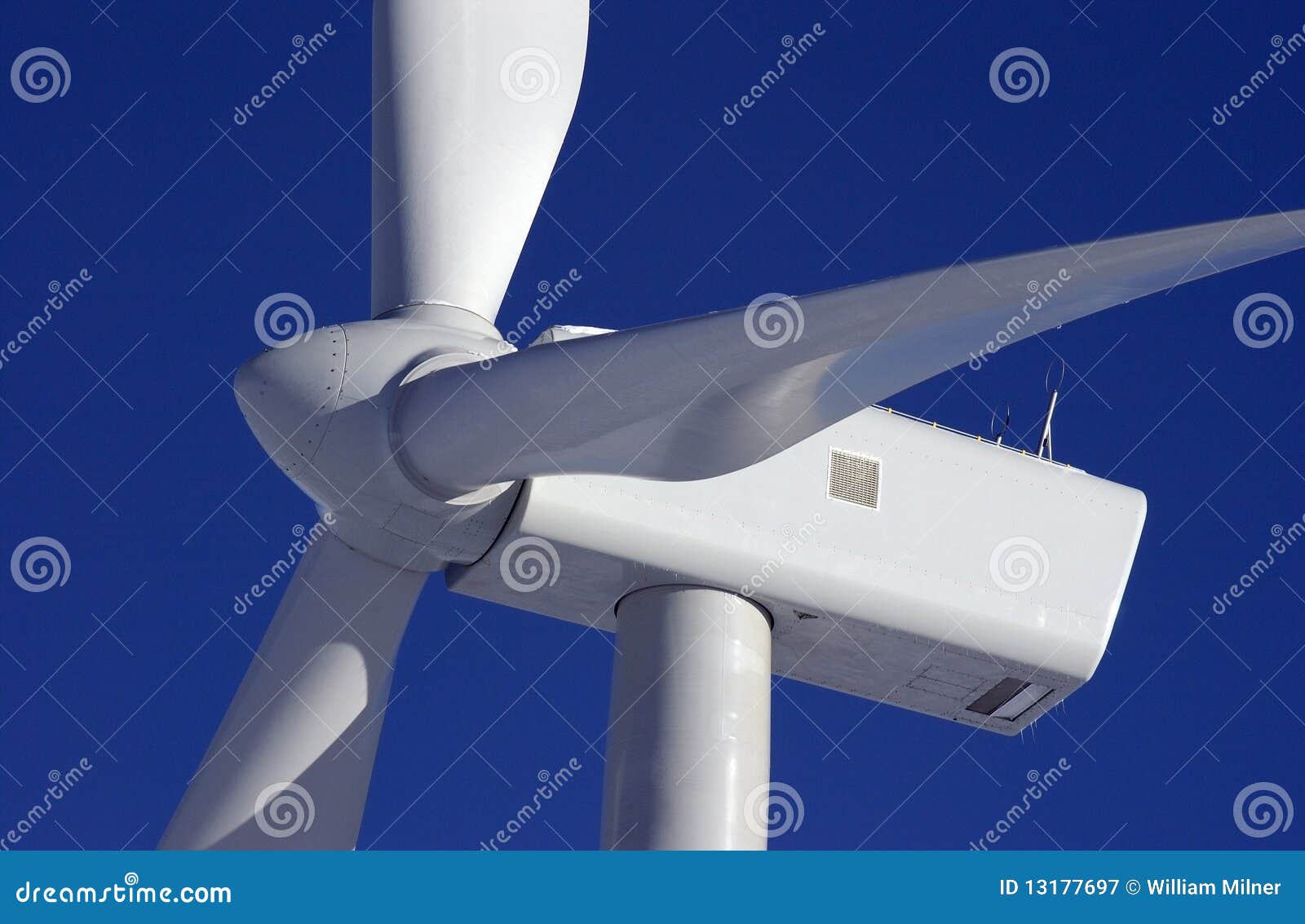 two wind turbines