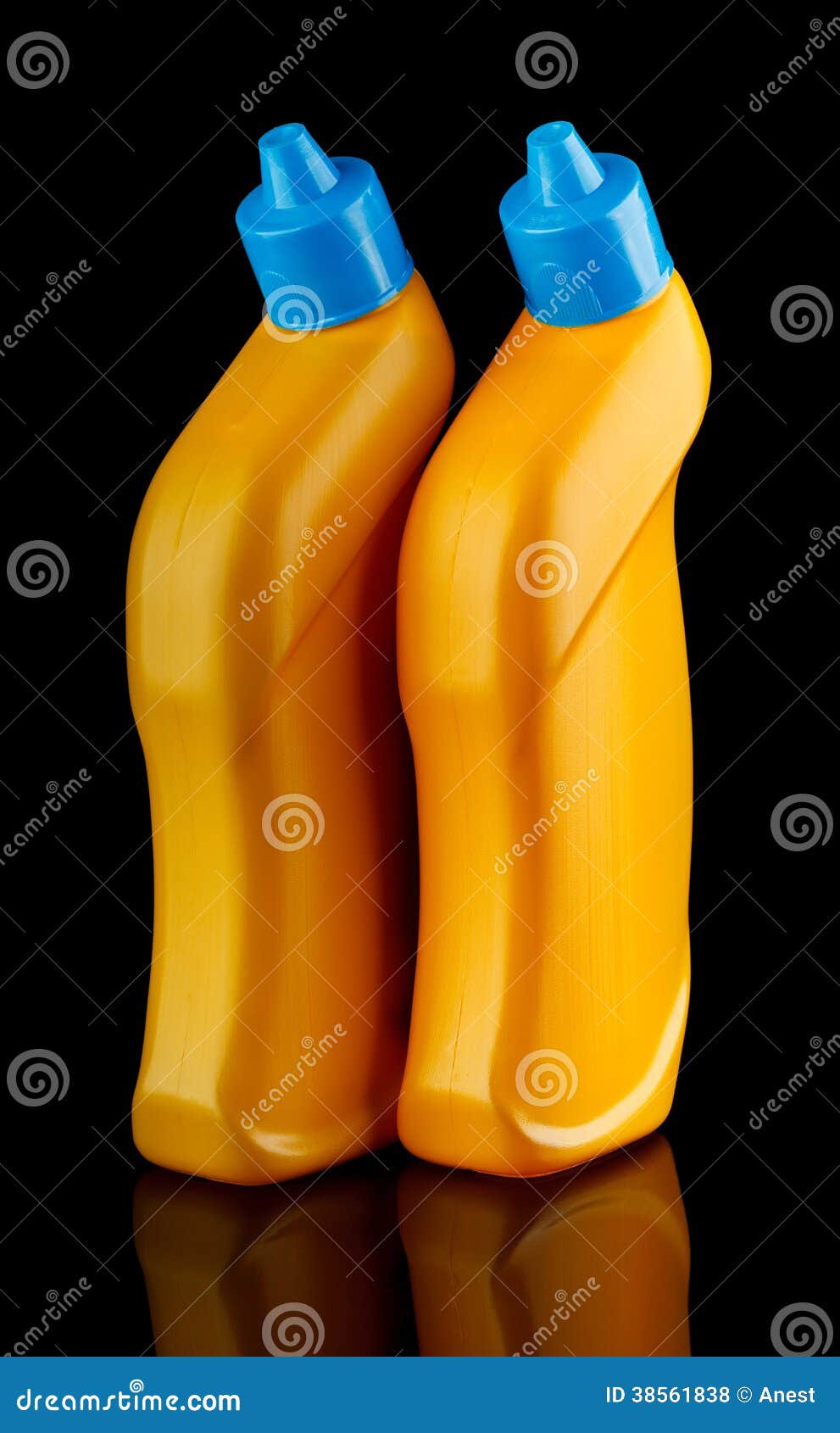 Download Two Yellow Bottles With Detergent Stock Photo Image Of Bottle Fluid 38561838 Yellowimages Mockups