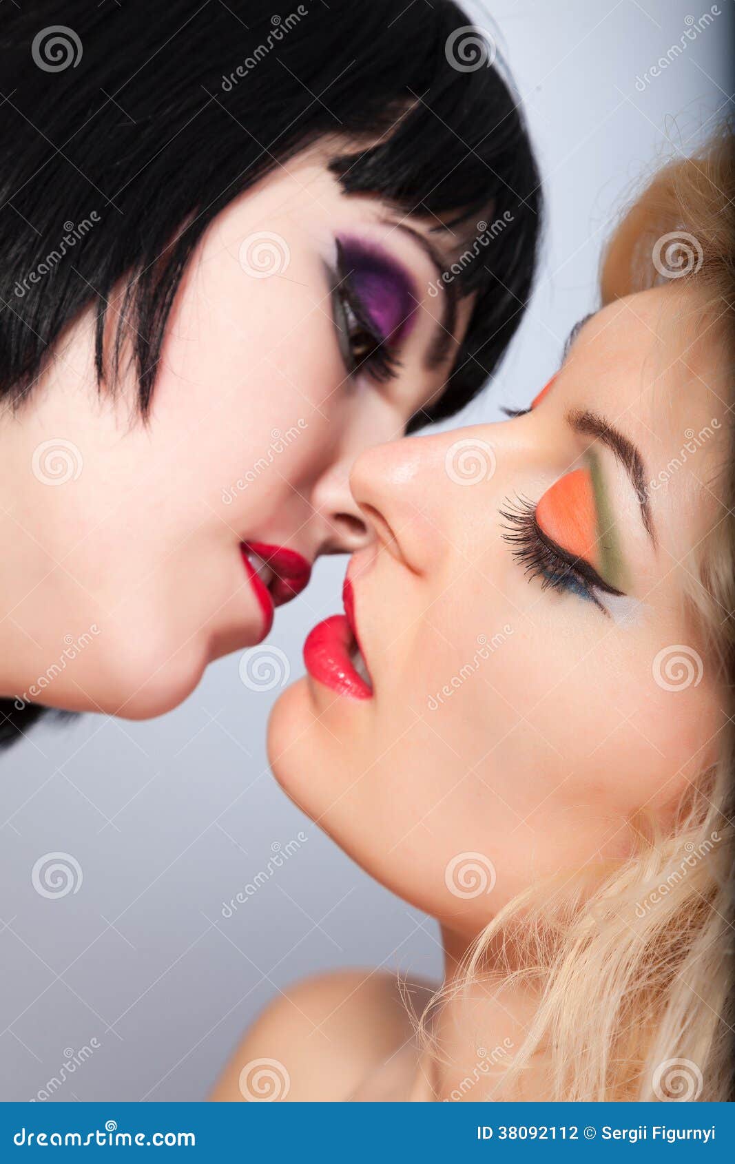 Black Lesbians Kissing