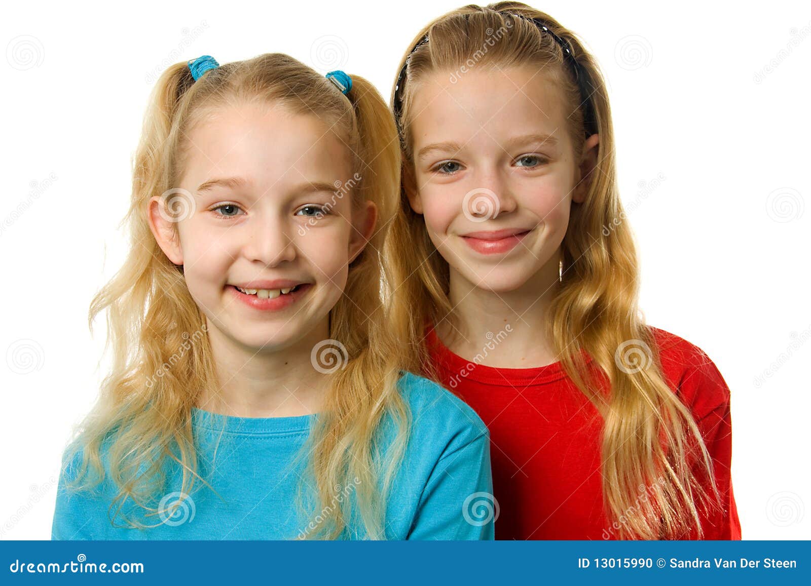two young blonde girls