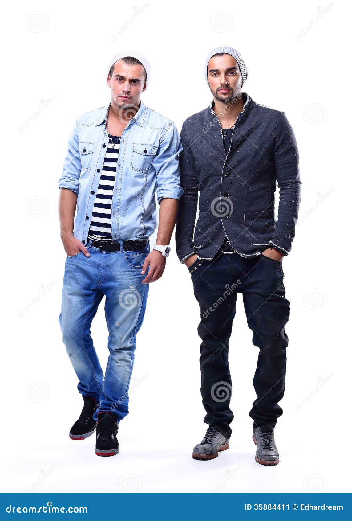 Two Young Fashion Man Stock Image - Image: 35884411 Two Young Fashion Man Stock Image - Image: 35884411