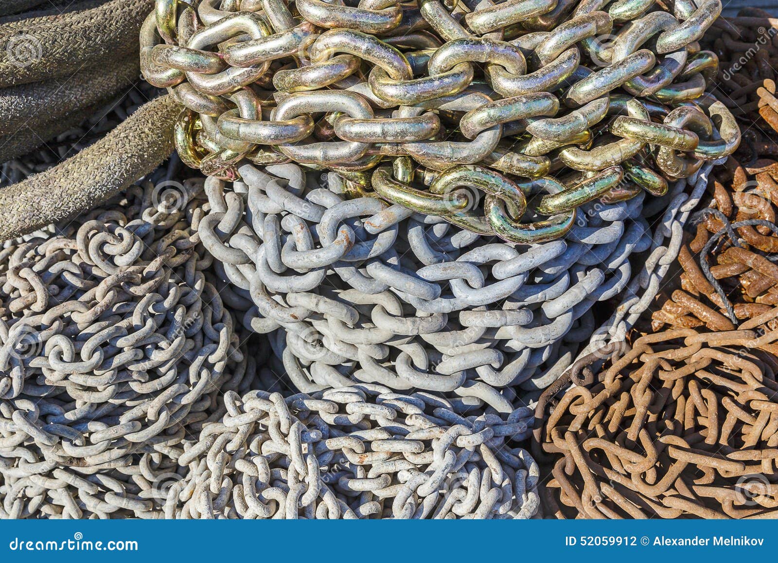 Tying chains for sale stock photo. Image of metal, link 52059912