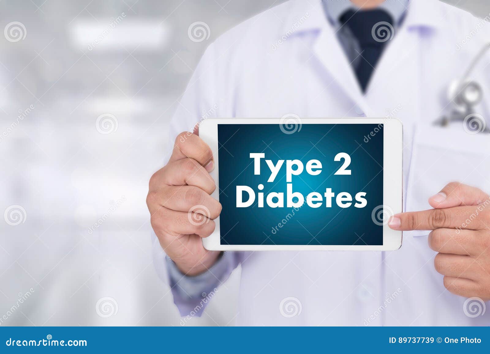 type 2 diabetes doctor a test disease health medical concept