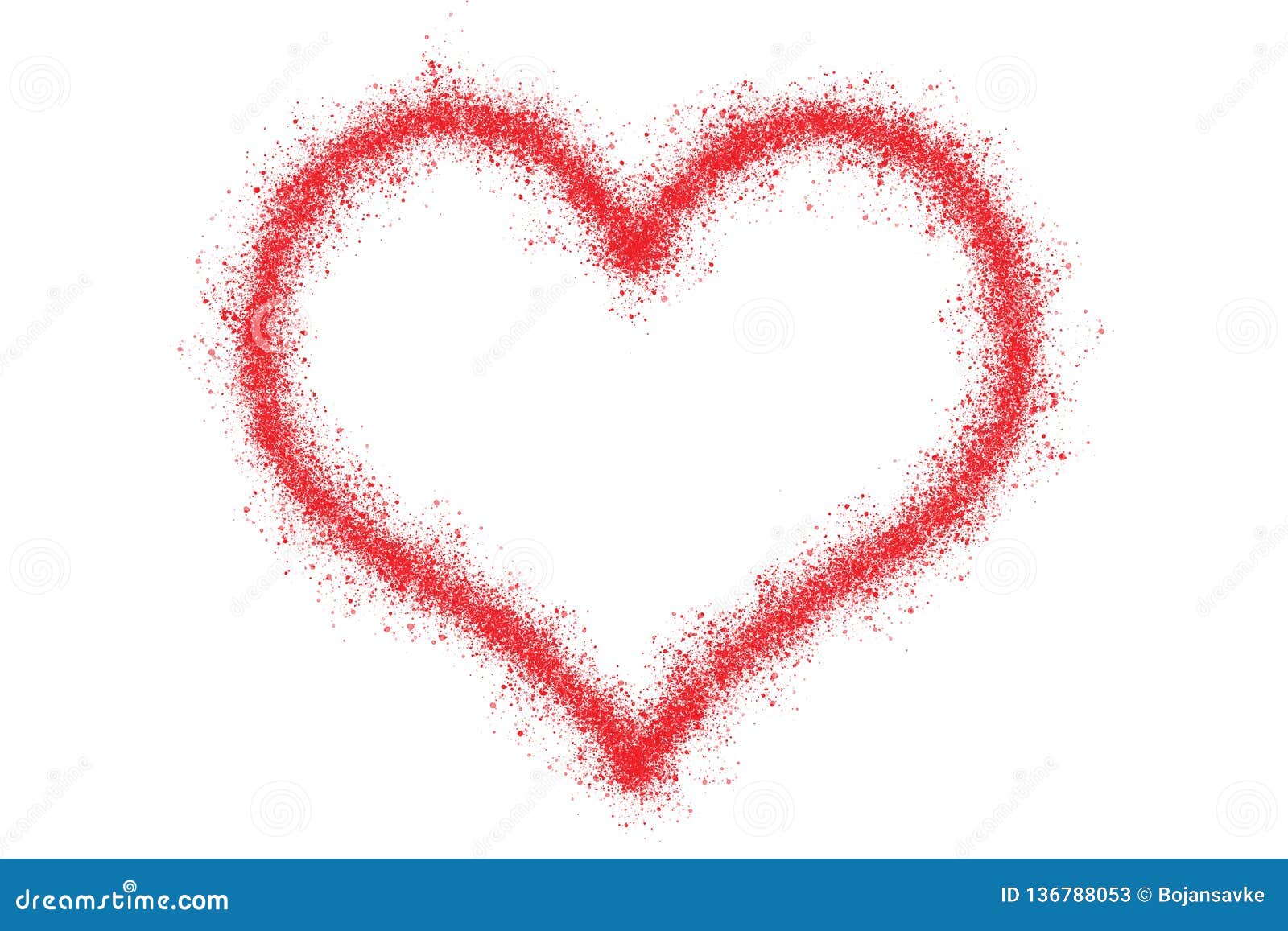 Spatter Heart Illustration with White Background Stock Illustration -  Illustration of abstract, text: 136788053