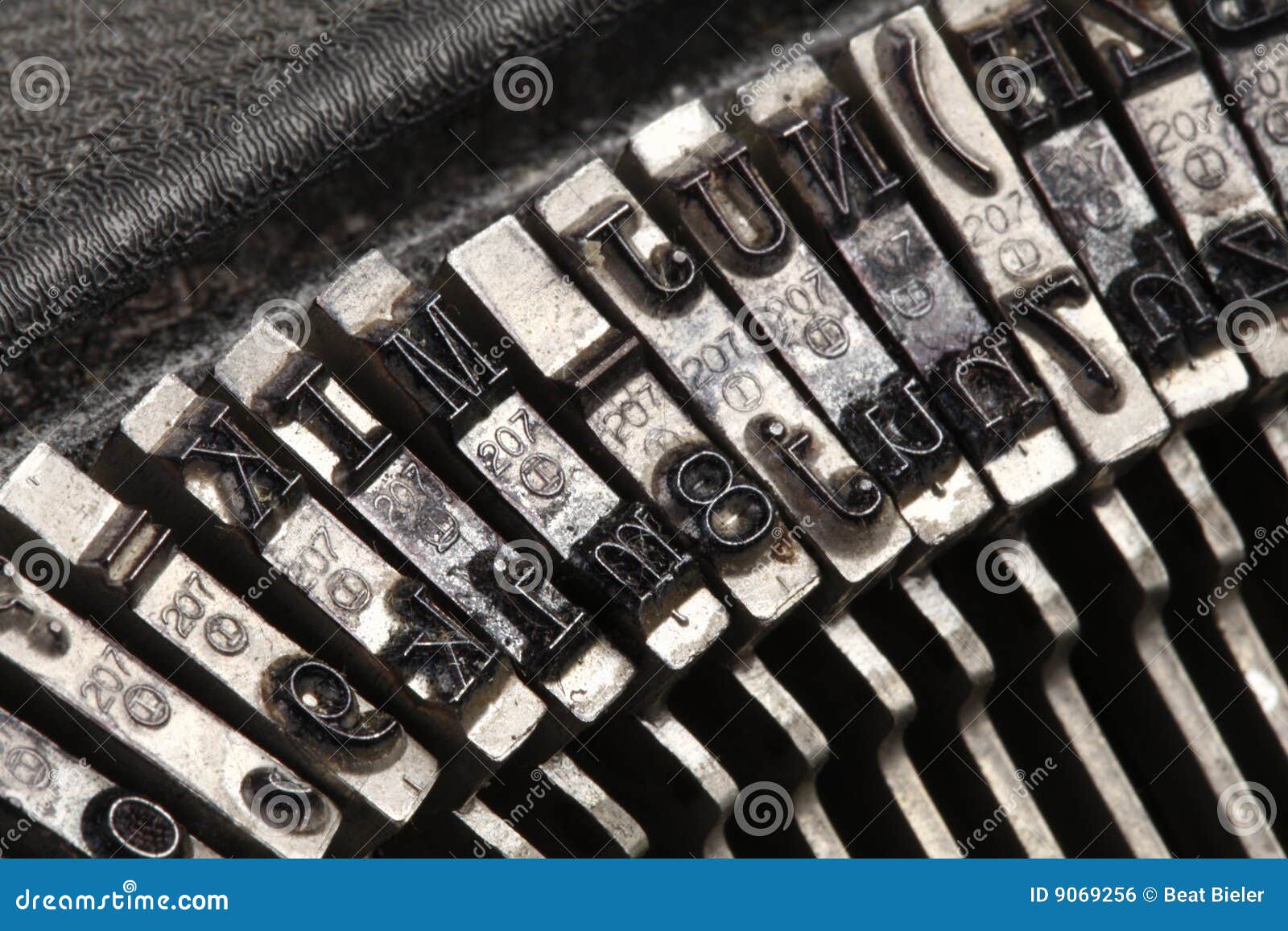 Typeface of old typwriter stock photo. Image of typeface 9069256