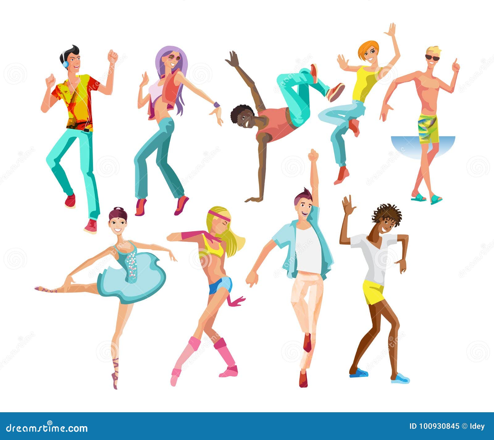 Types De Danse, Filles, Dans Des Styles Modernes, Types, Avec