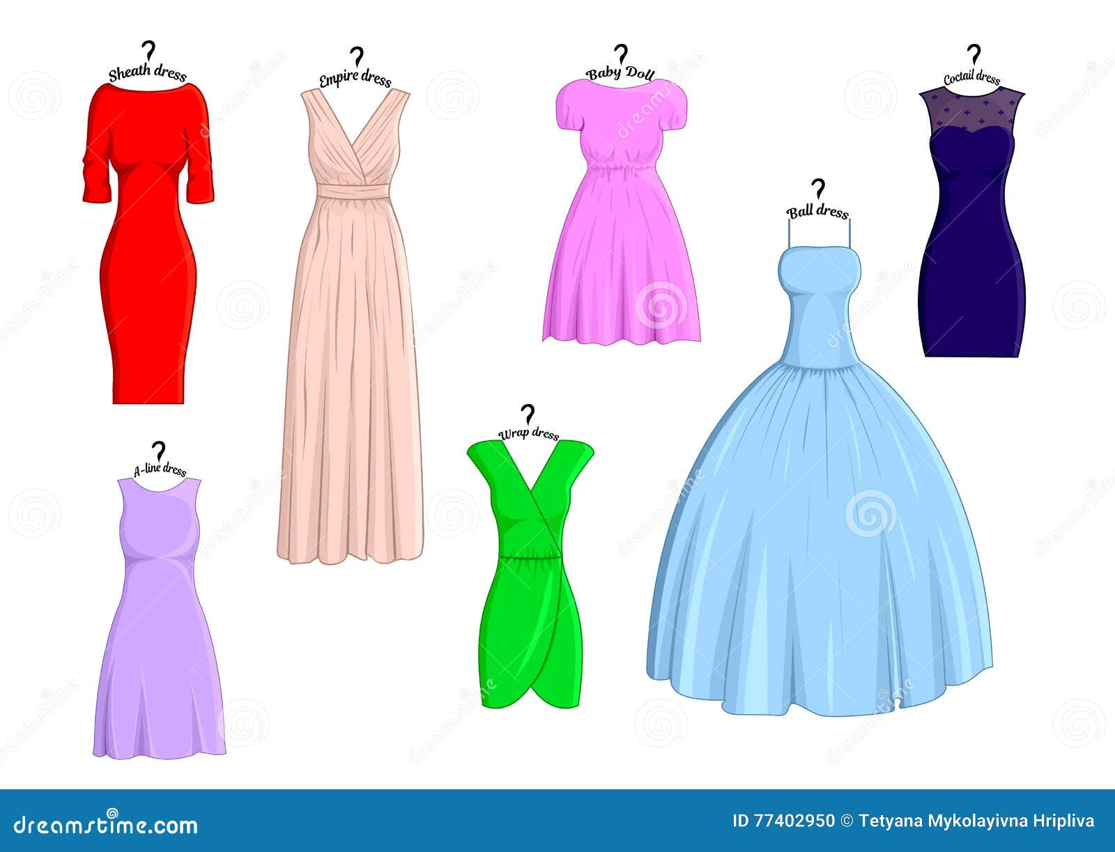 Types of frock with namesTHE TRENDY GIRL  YouTube