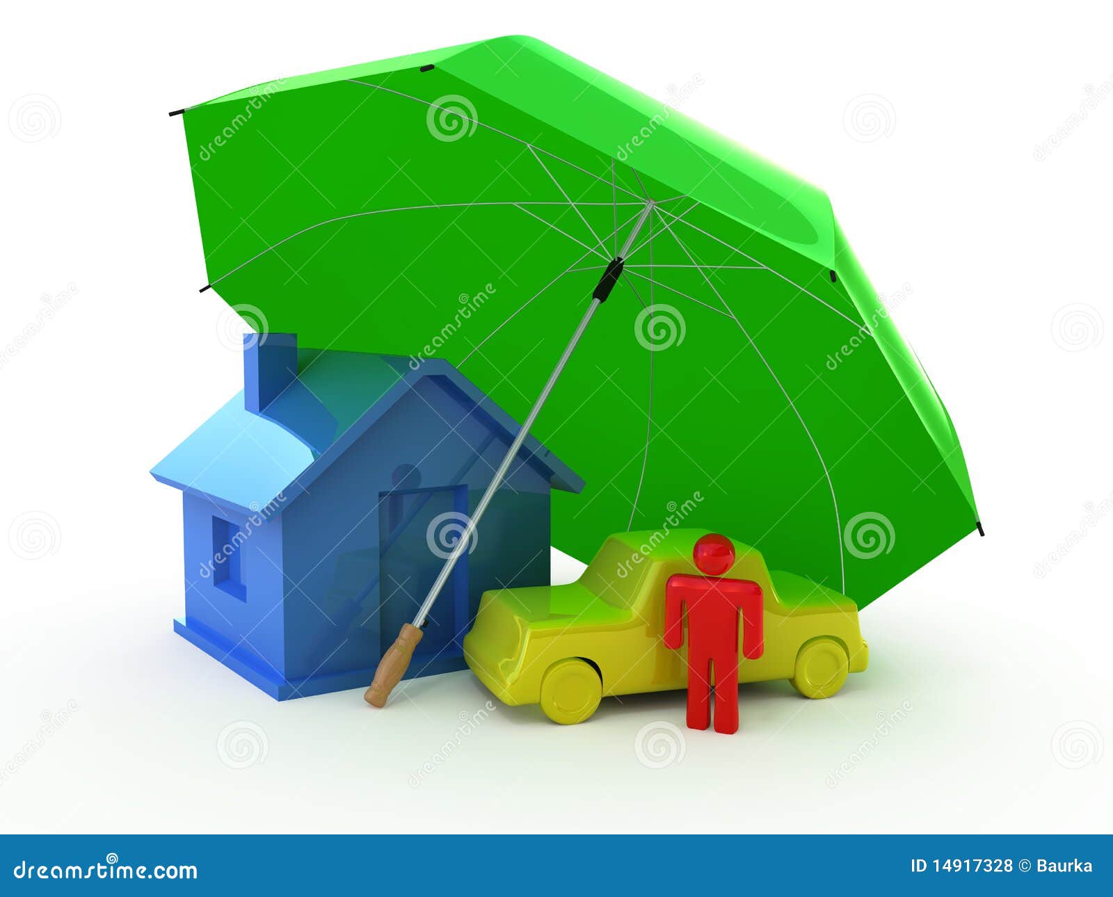 Types van Verzekering stock illustratie. Illustration of huis 14917328