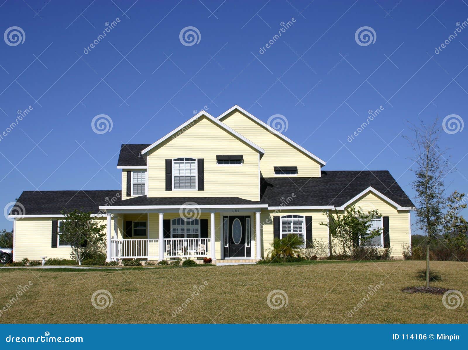 Typical American Home RoyaltyFree Stock Image 114106
