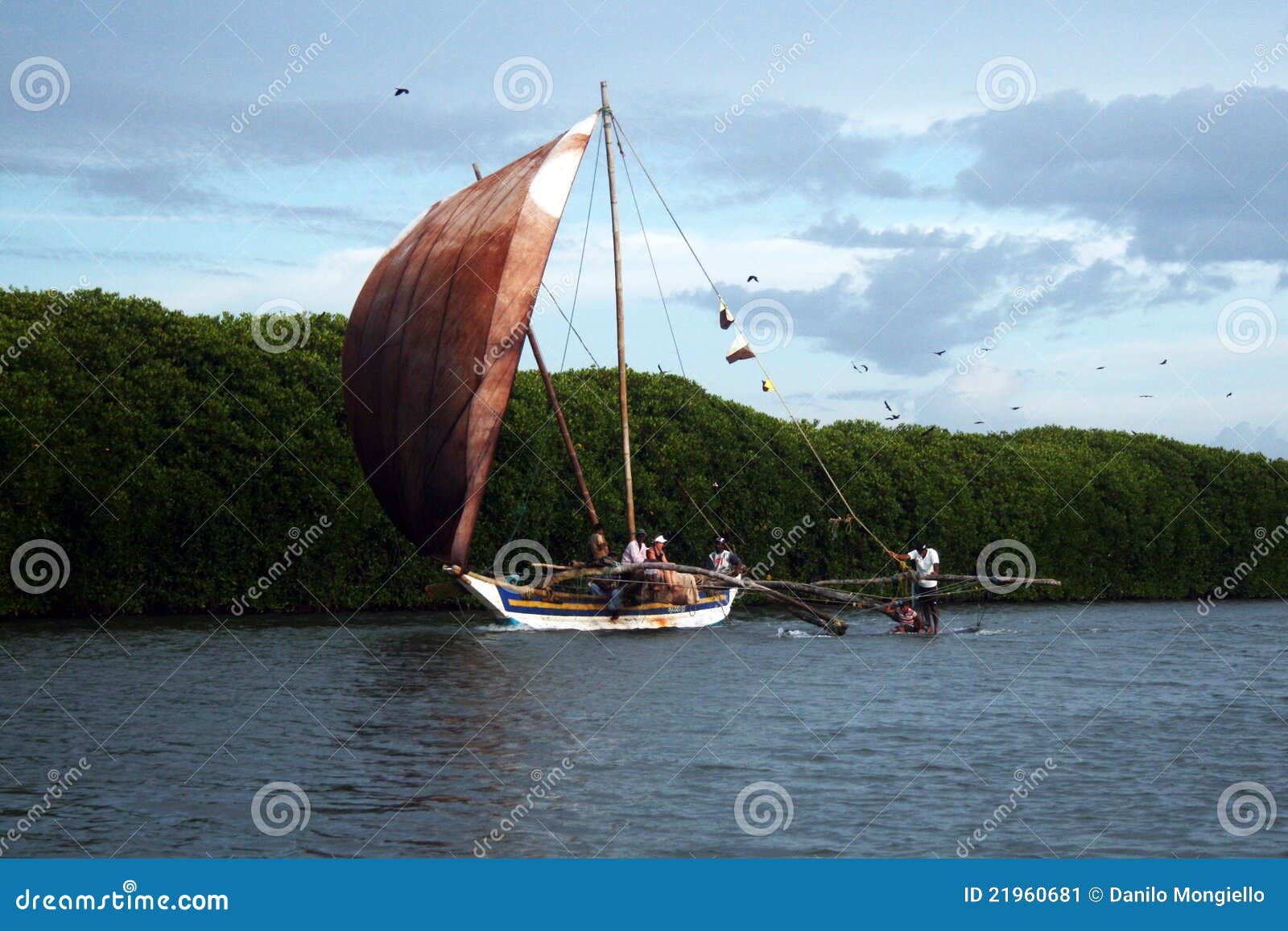 Typical boat editorial photo. Image of ceylon, fishing 21960681