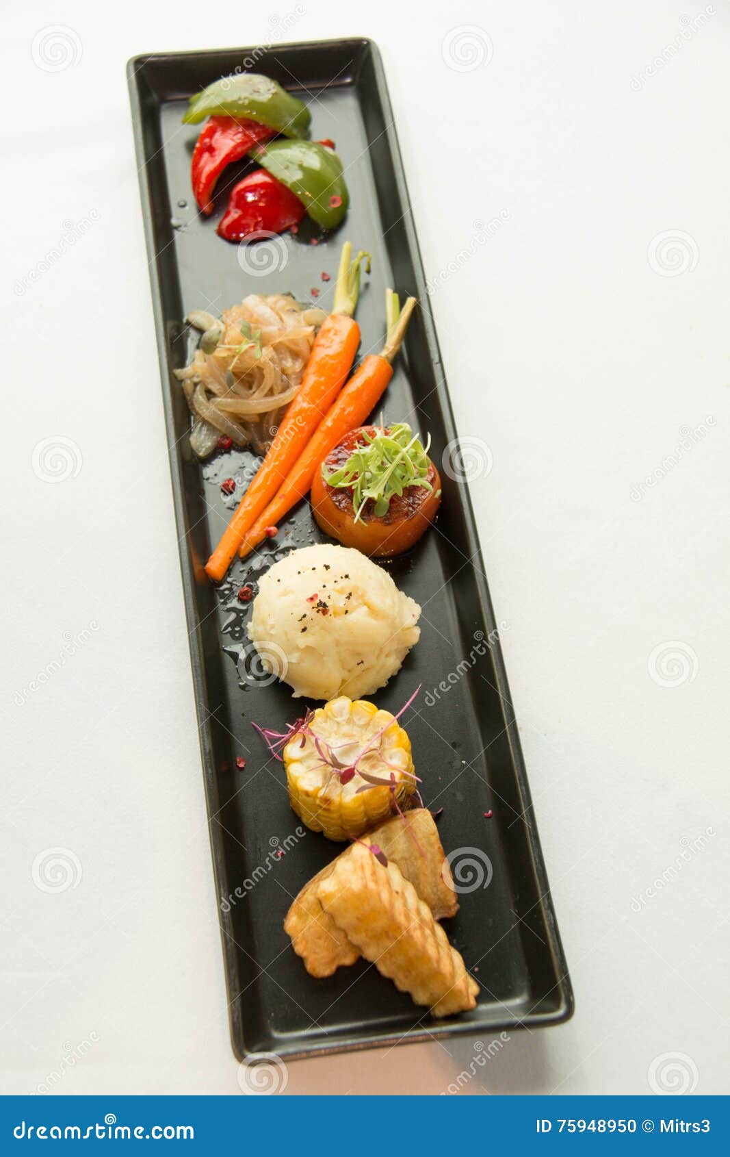 Typical Dinner Starters in Side Dishes Stock Photo Image of dish