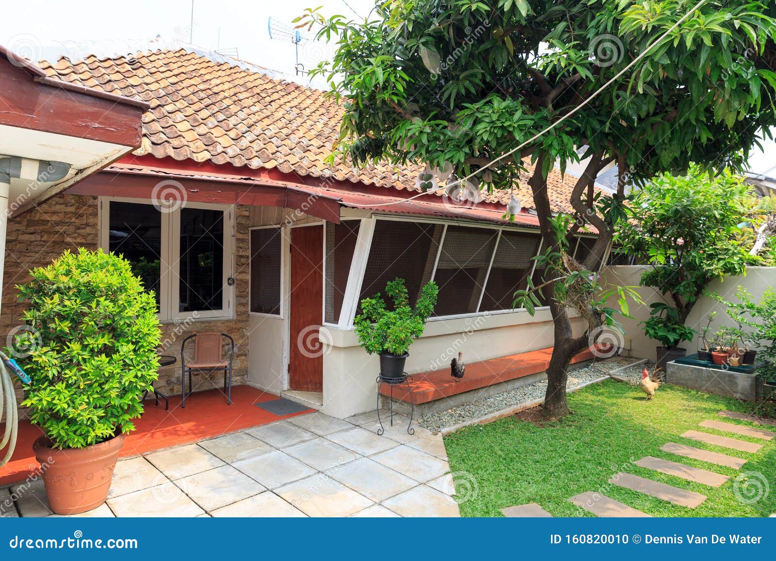 House in Jakarta stock photo. Image of real, outdoor 160820010