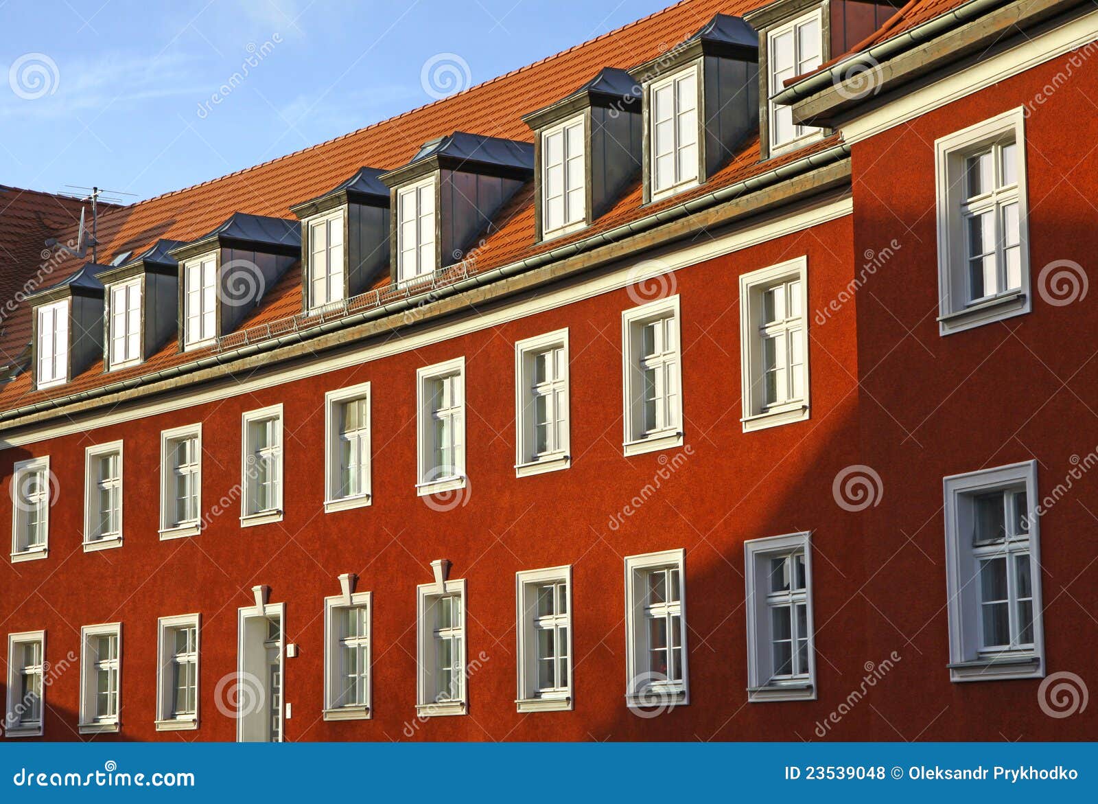 Typical German Residential House Stock Photo - Image of city, house