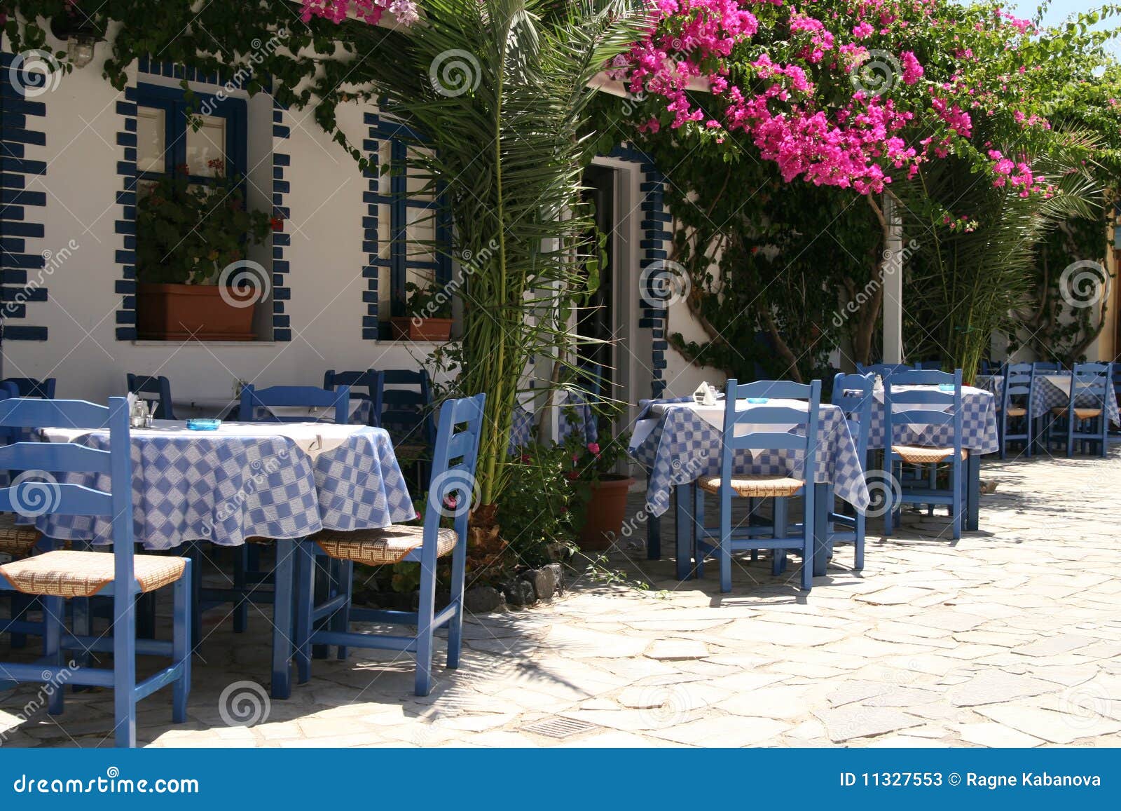 typical greek taverna