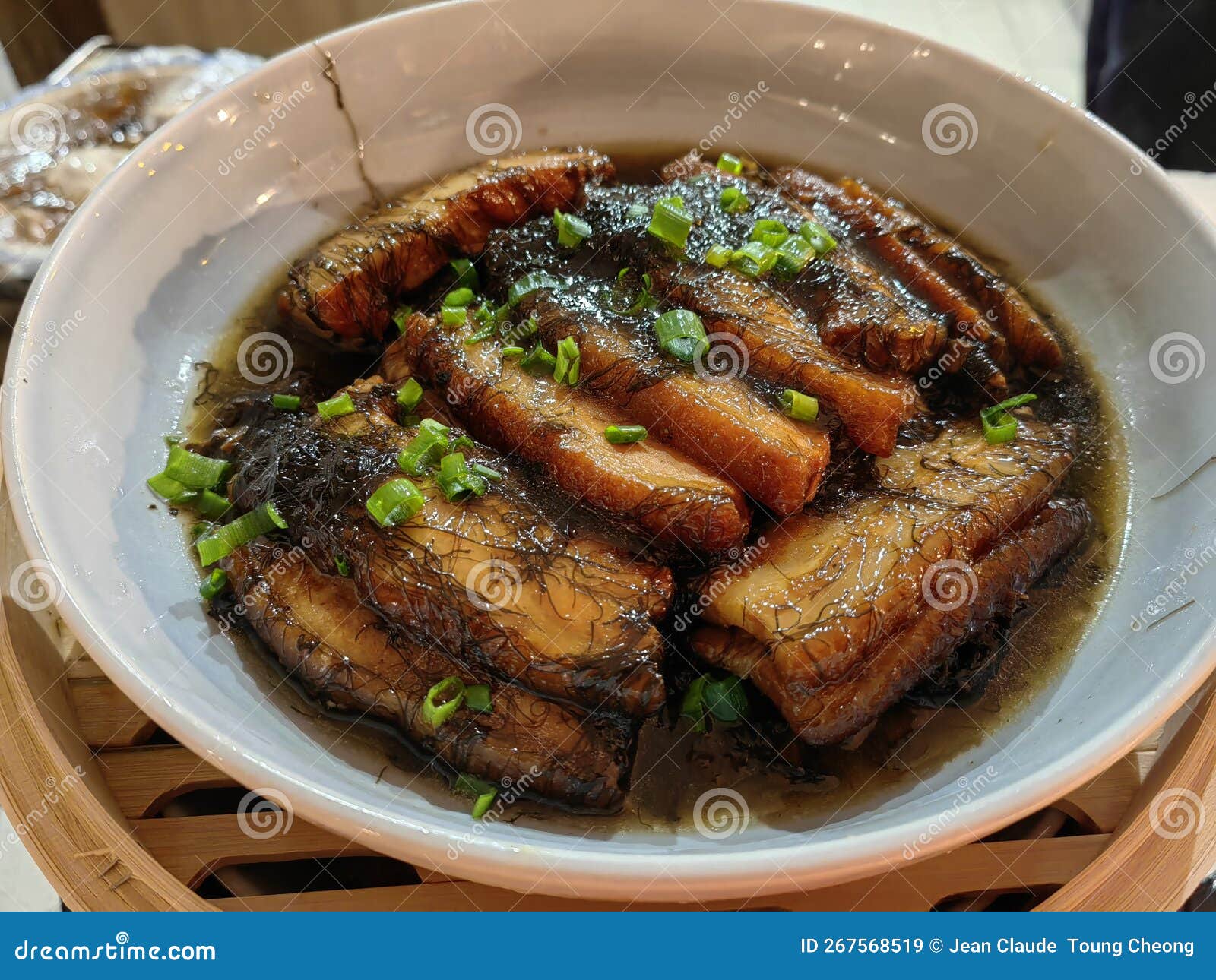 Typical Hakka Dish Called Hong Shao Rou ??? Stock Image Image of