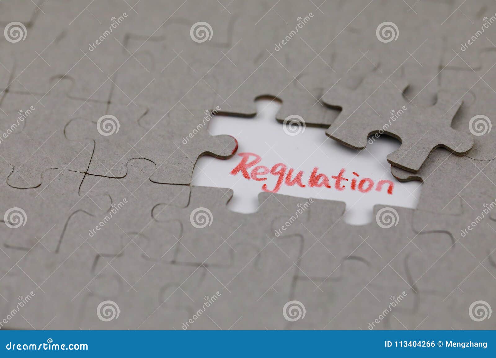 a typical jigsaw puzzle with regulation