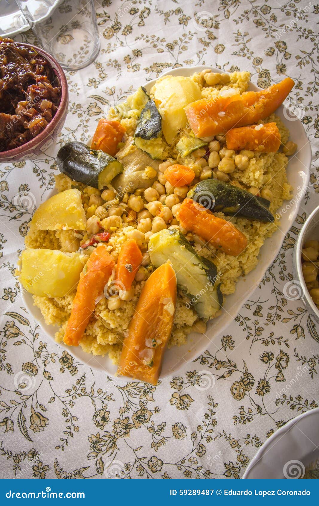 Typical Moroccan and Arabic Food Stock Image Image of healthy