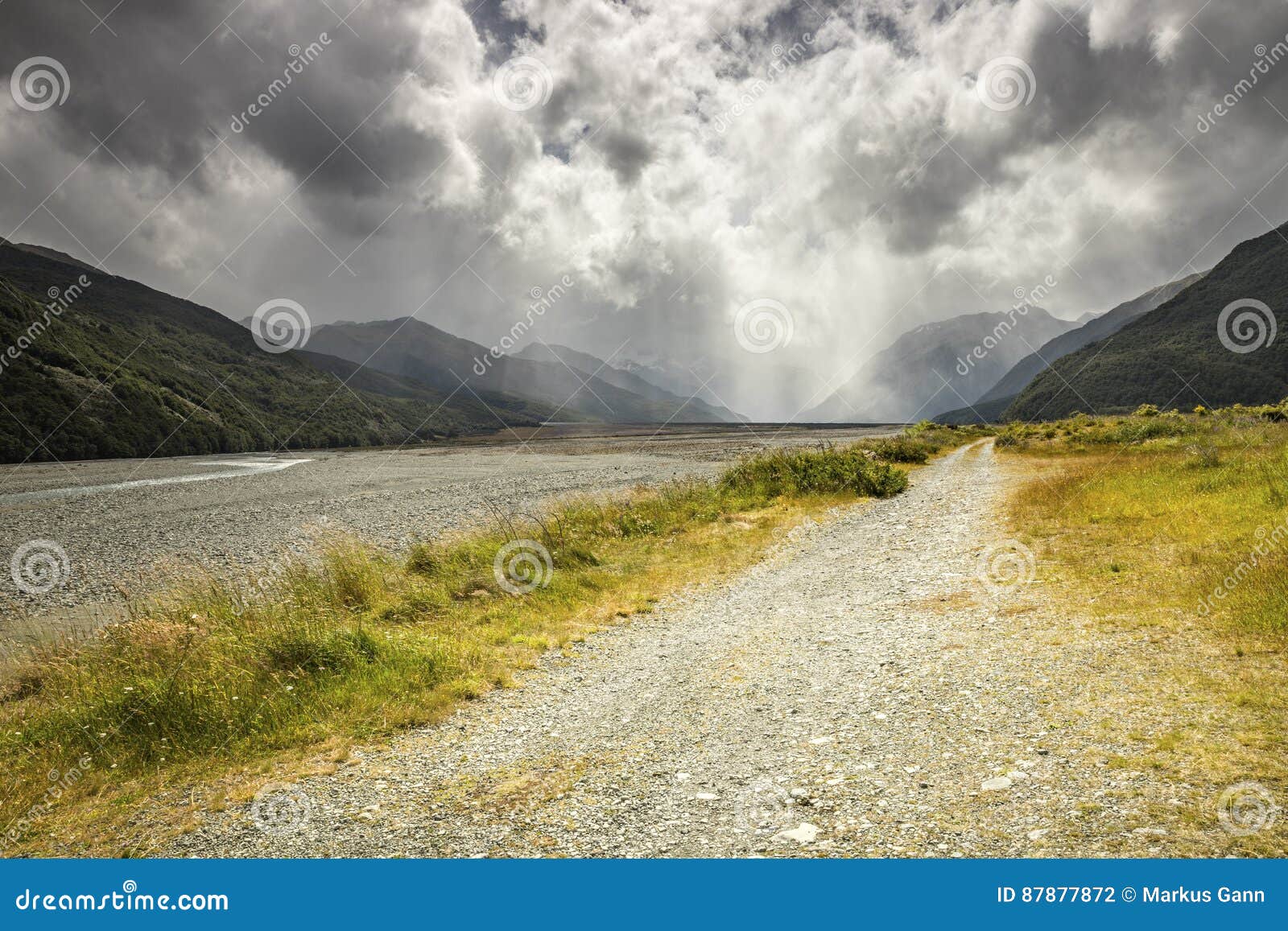 Typical New Zealand Weather Stock Photo Image of outdoor, background