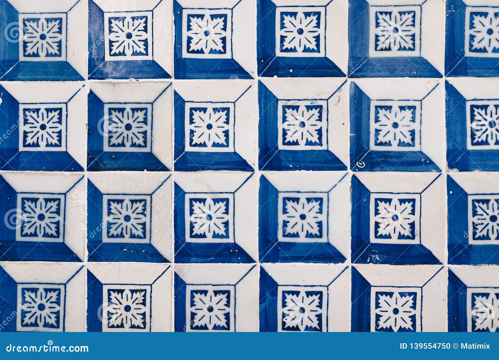 Typical Portuguese Blue Geometrical Tiles Stock Photo Image of detail, facade 139554750