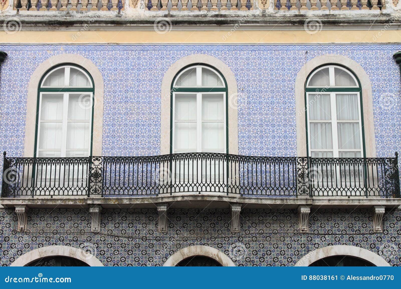 Typical portuguese windows stock image. Image of city 88038161
