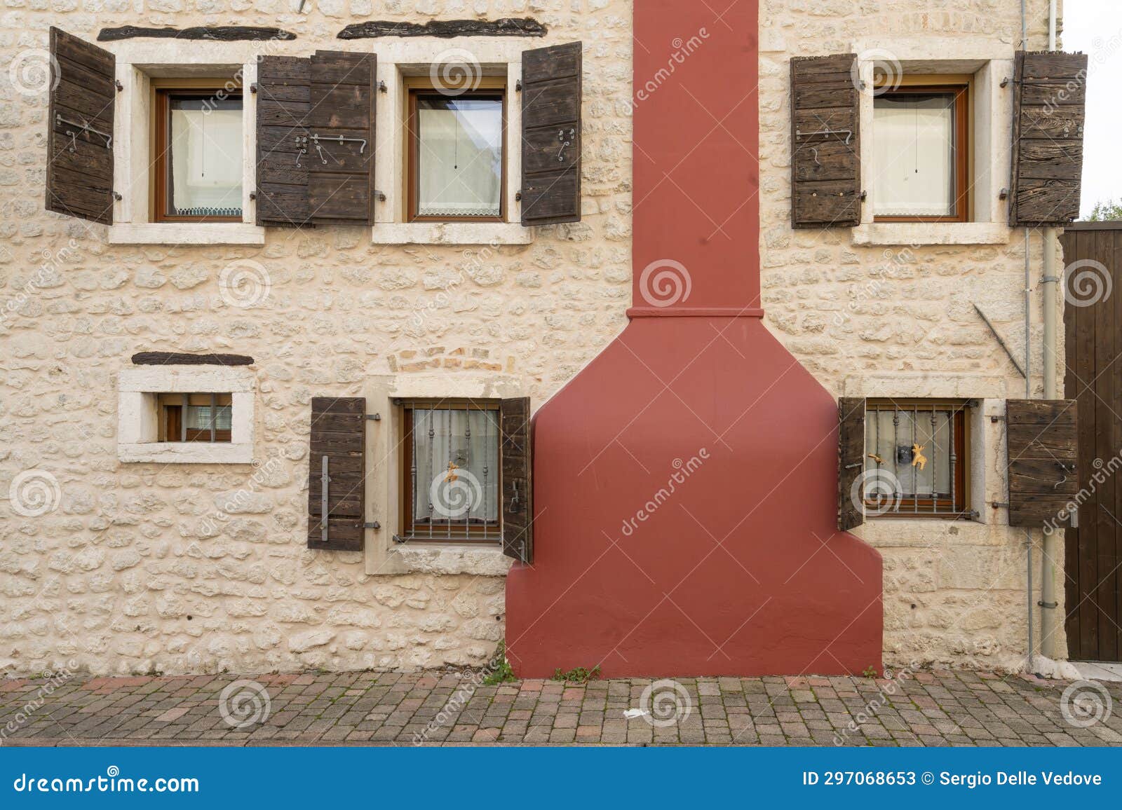 Typical Rural House in Northern Italy Stock Image Image of ancient