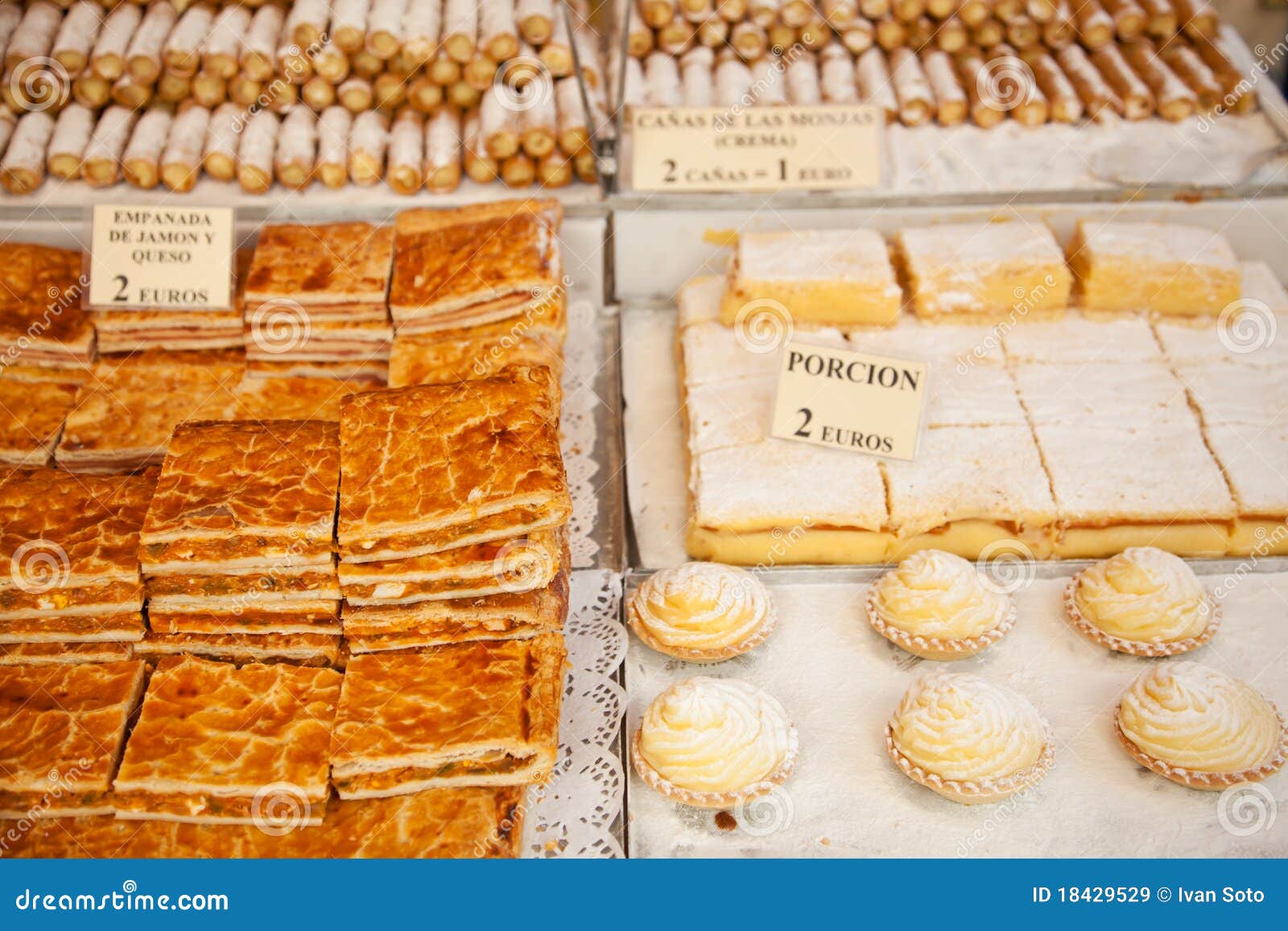 Typical Spanish meals stock image. Image of traditional 18429529