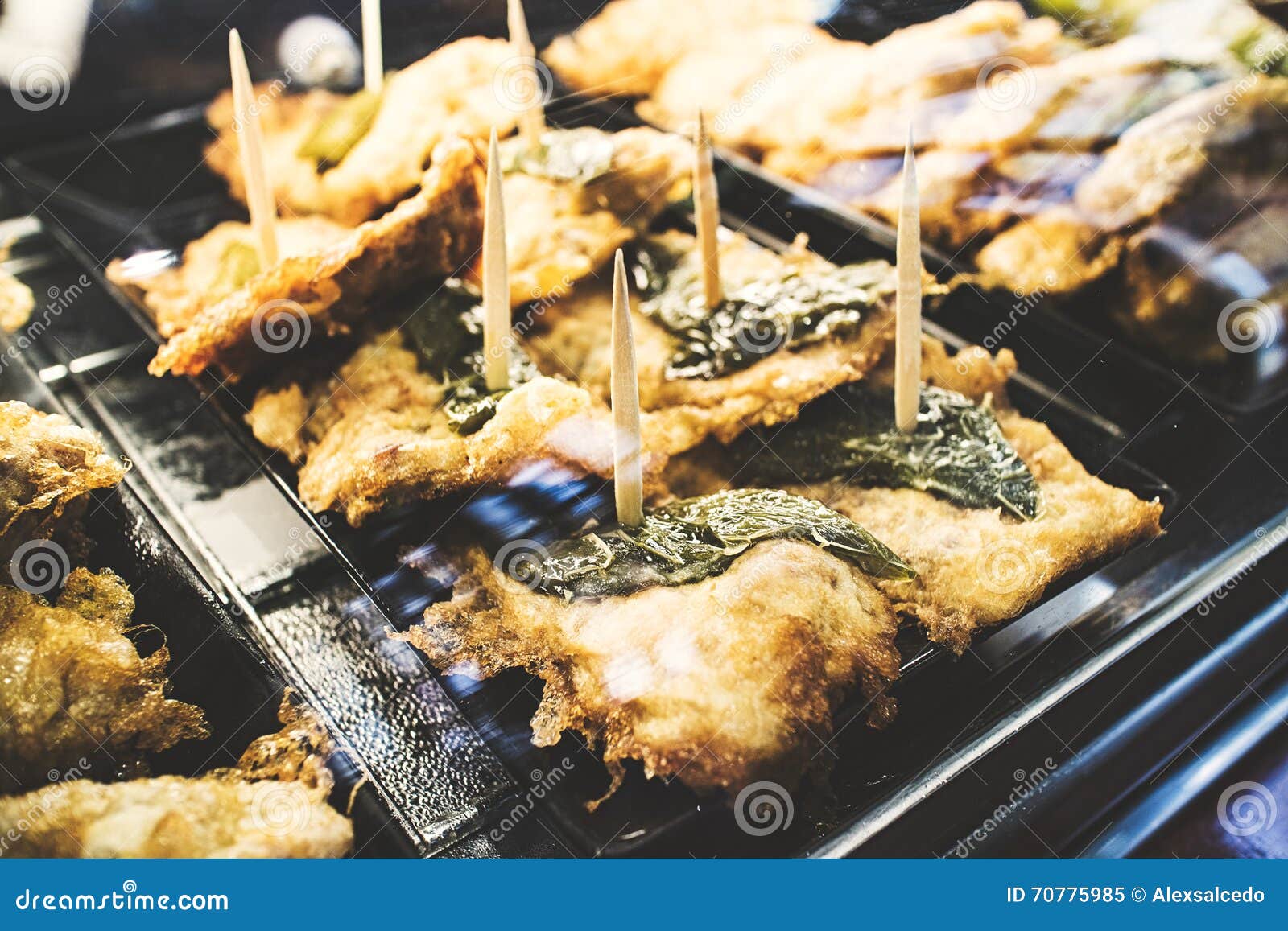 Typical spanish snack stock image. Image of shop, indoor 70775985