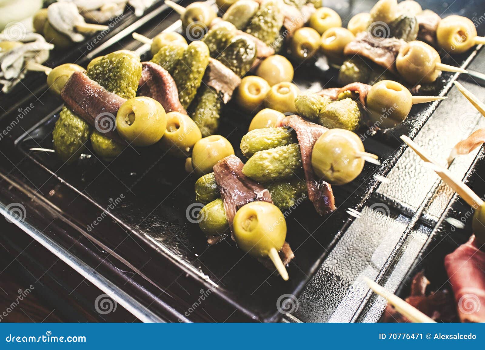 Typical spanish snack stock image. Image of rioja, plate 70776471