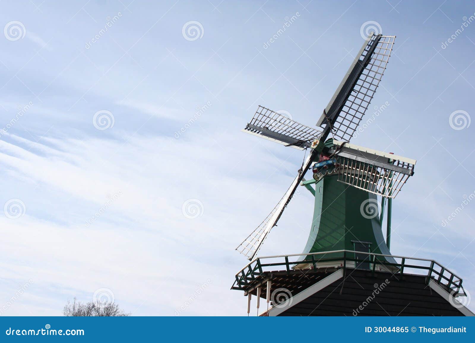 Windmill in Holland stock image. Image of typical, blades - 30044865