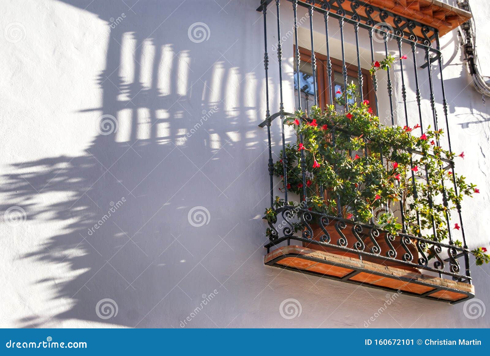 typical window in andalusia