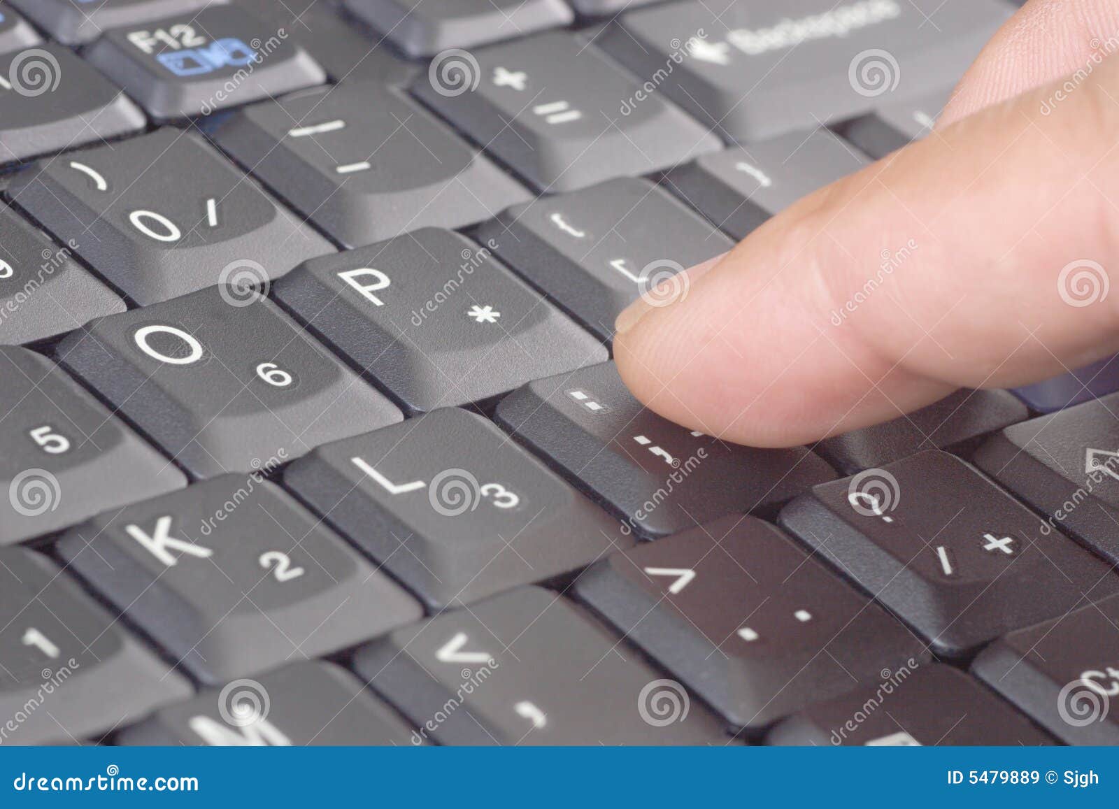 Typing on keyboard stock image. Image of laptop, desktop 5479889