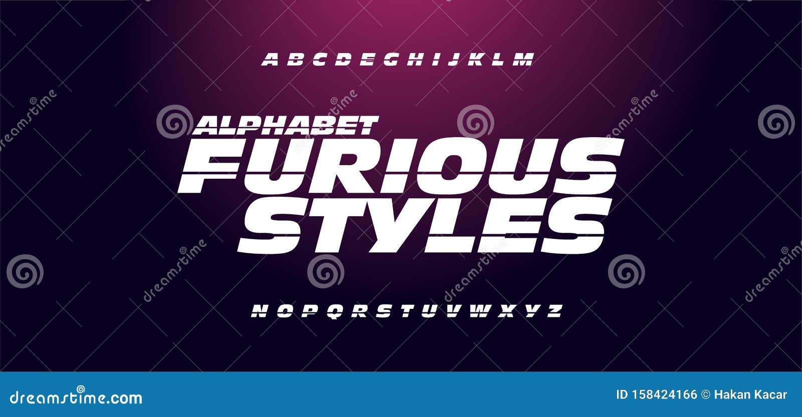 fast and furious logo font