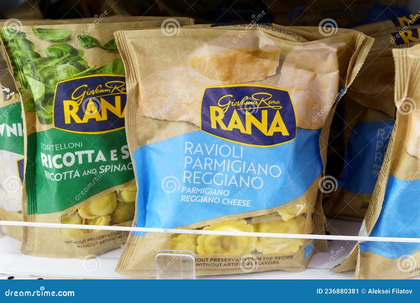 Tyumen, Russia-December 02, 2021: Rana Logo on the Package of Ravioli  Parmesan. Selective Focus Editorial Photo - Image of cooking, delicious:  236880381