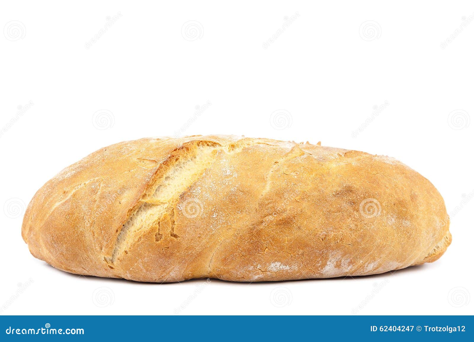 Tła chleba bochenka biel. Tło chleba odizolowane white