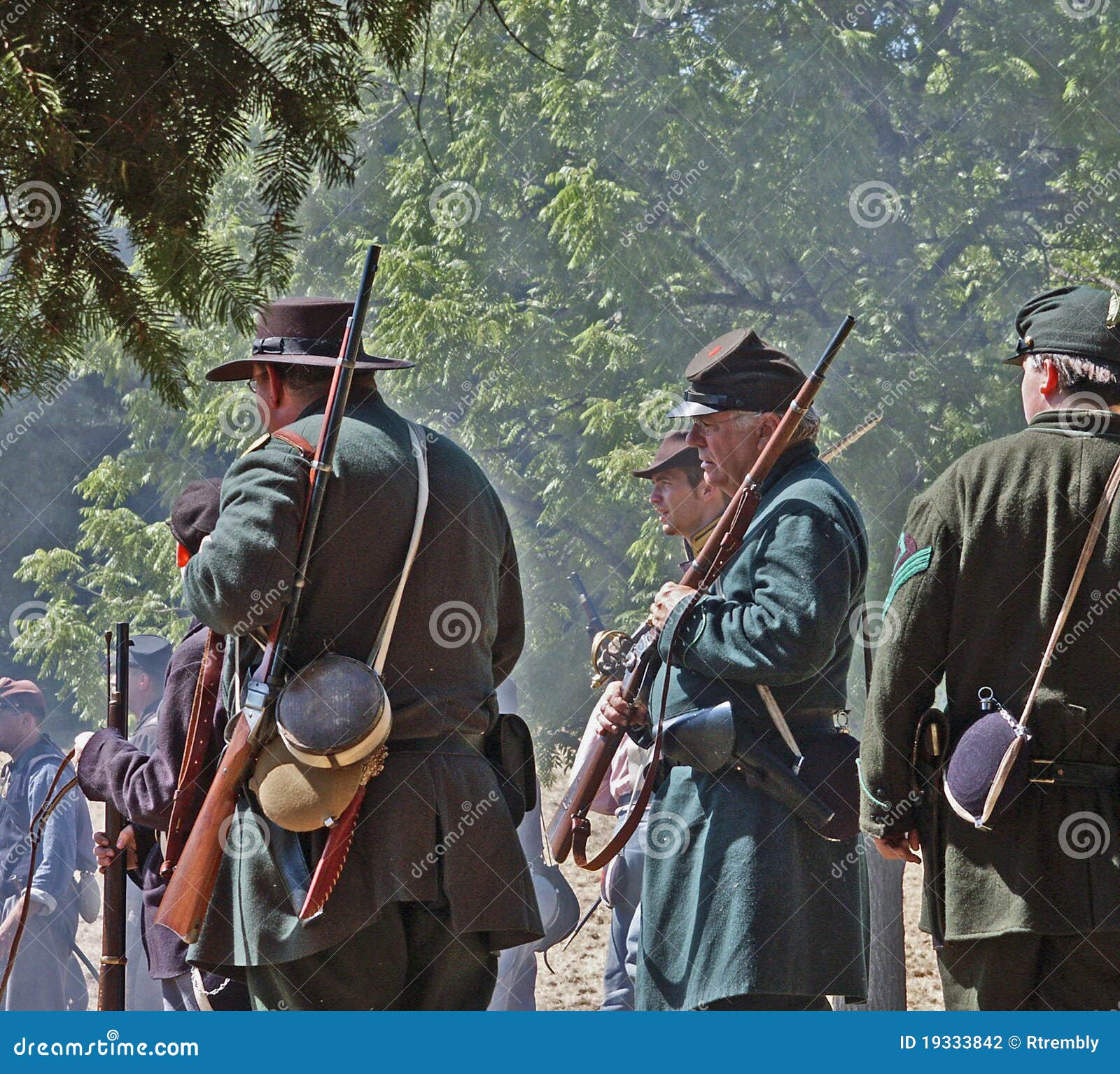 U.S. Civil War Union Sharpshooters Editorial Photography Image 19333842